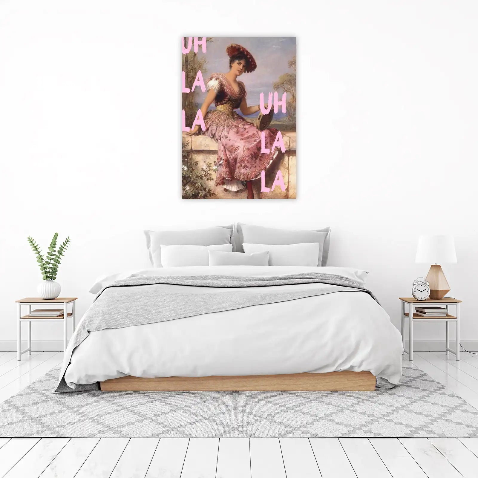 Victorian Ballerina "Uh La La" Wall Art