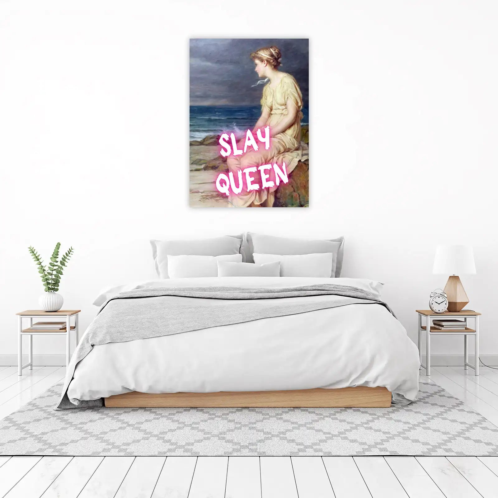 Slay Queen Vintage Art Wall Art