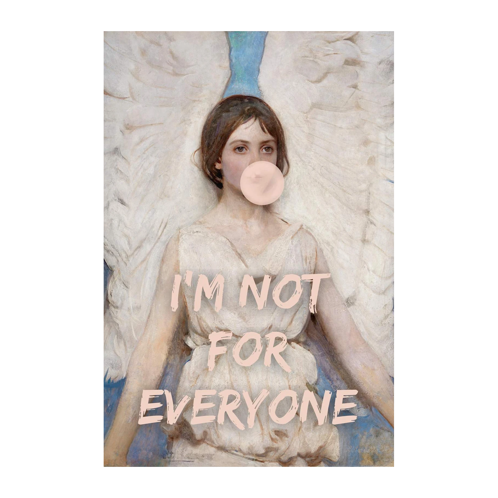 Angel Bubblegum Statement Wall Art
