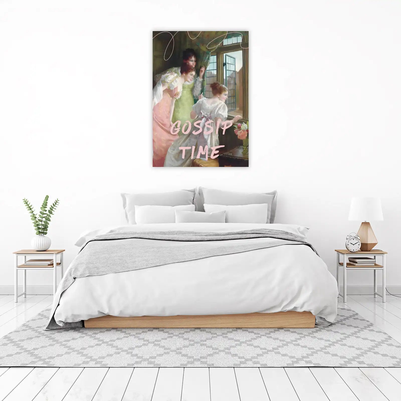 Victorian Gossip Ladies Wall Art