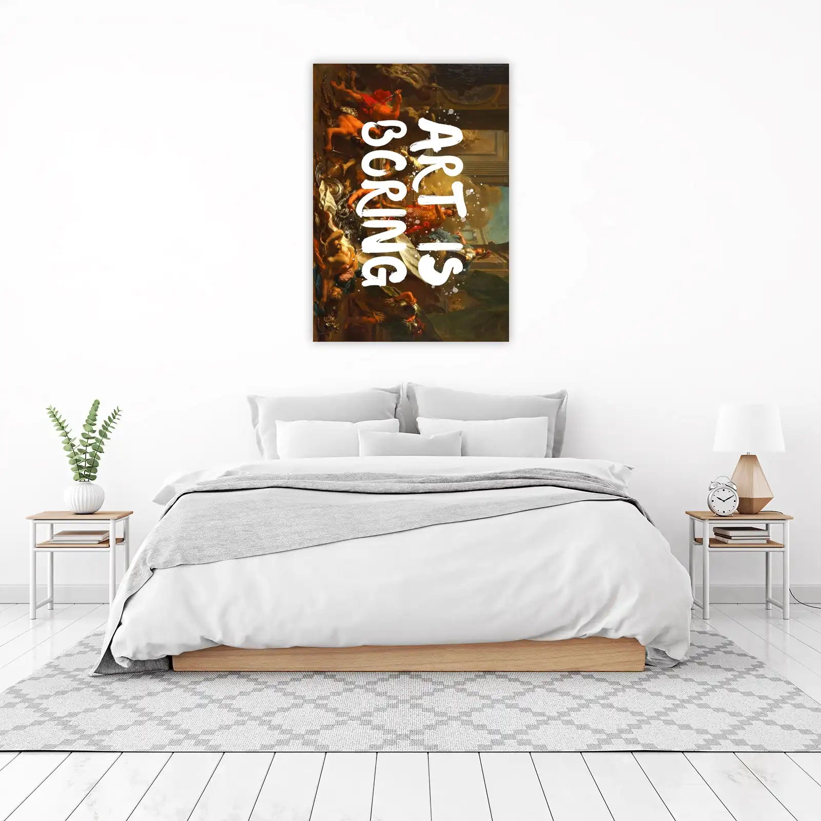 Epic Battle Scene Wall Art