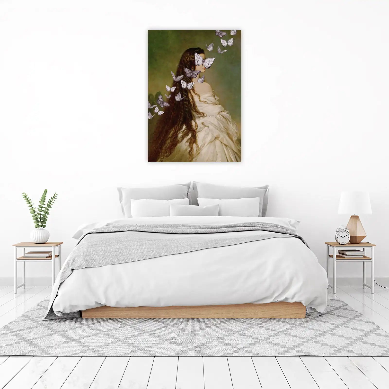 Enchanted Butterfly Portrait Wall Art