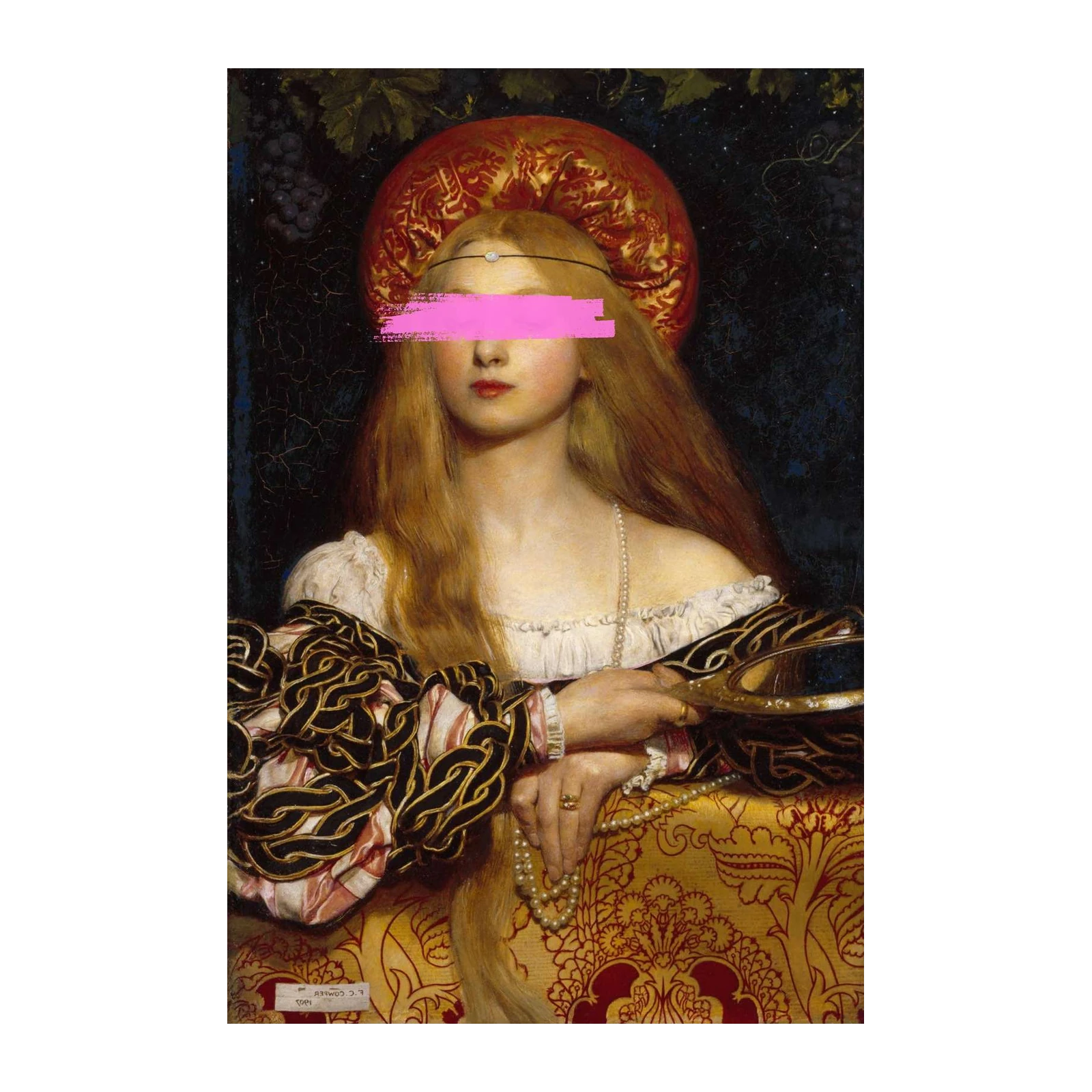 Victorian Beauty Portrait Wall Art