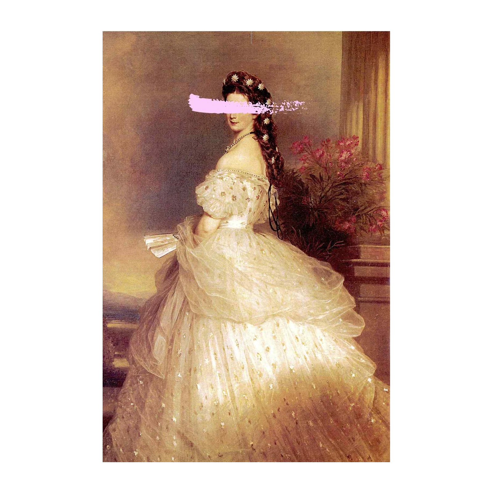 Elegant Empress Portrait Wall Art Wall Art