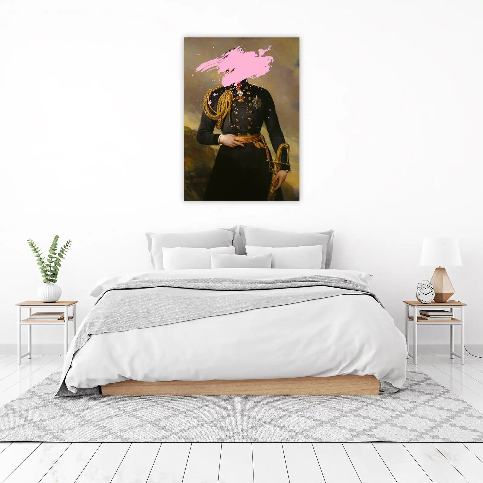 Modern Portrait King Wall Art