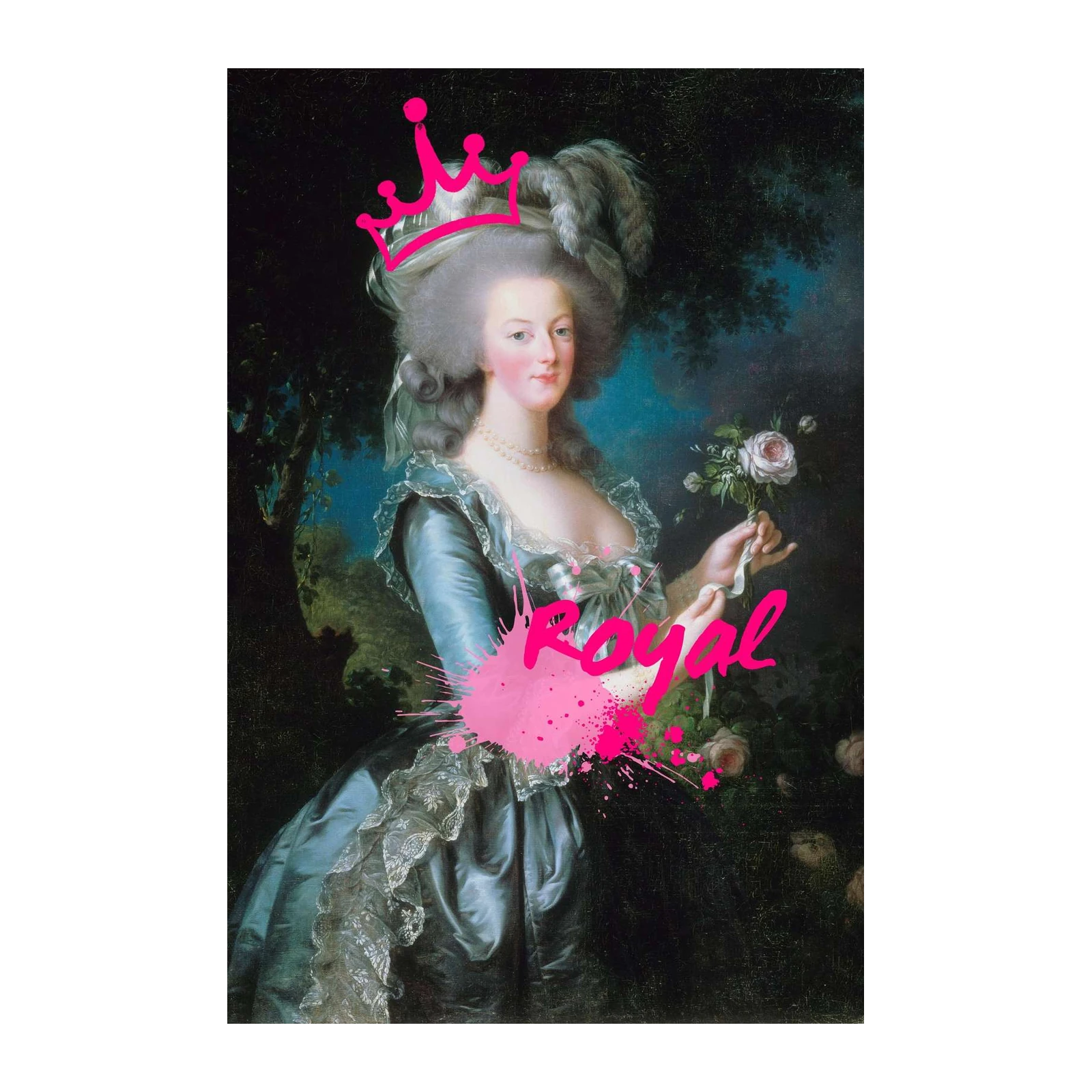 Royal Queen Modern Art Wall Art
