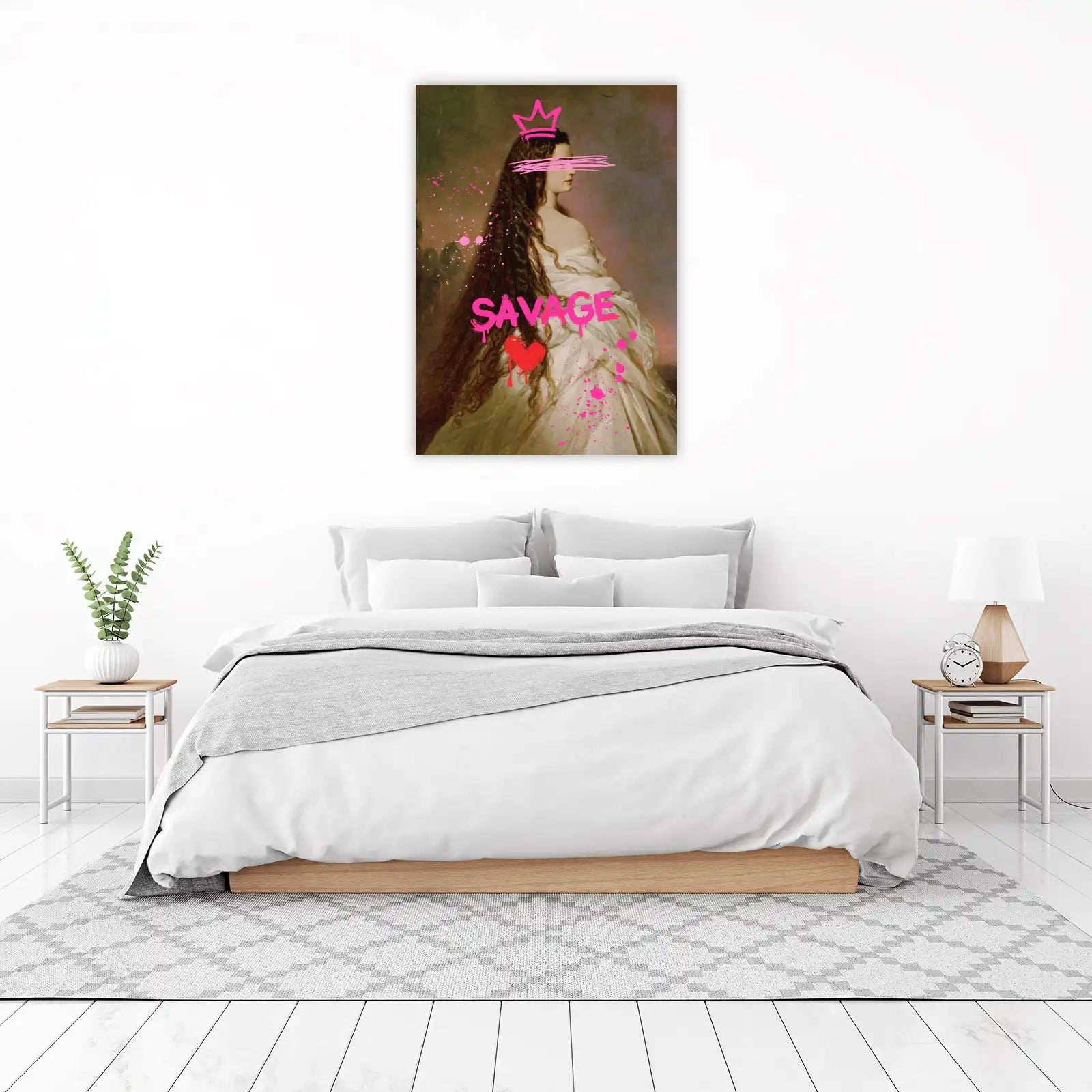 Empress Savage Crowned Wall Art