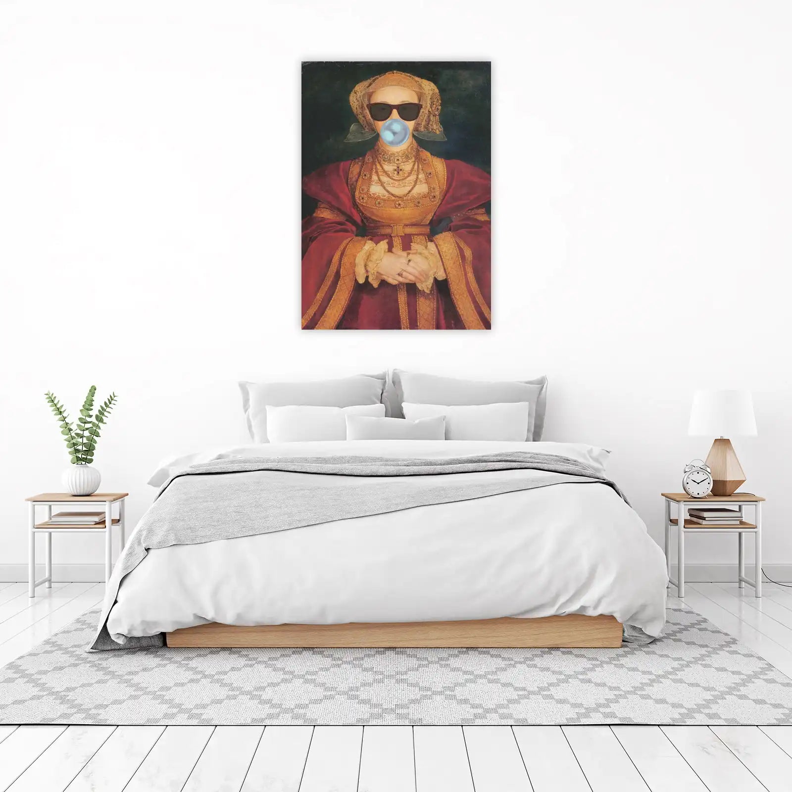 Modern Renaissance Queen Pop Art Wall Art