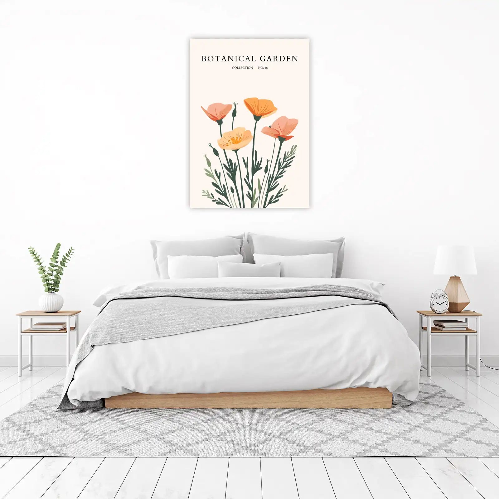 Botanical Poppies Wall Art