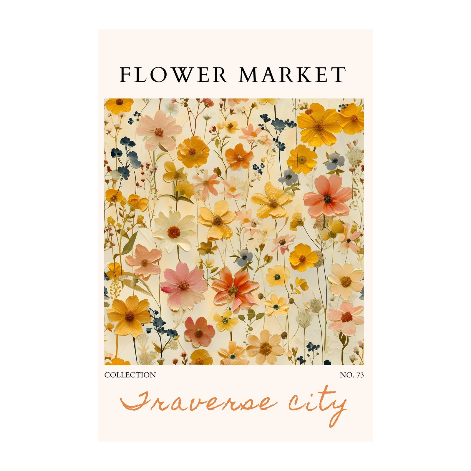 Floral Market & Traverse City Wall Art