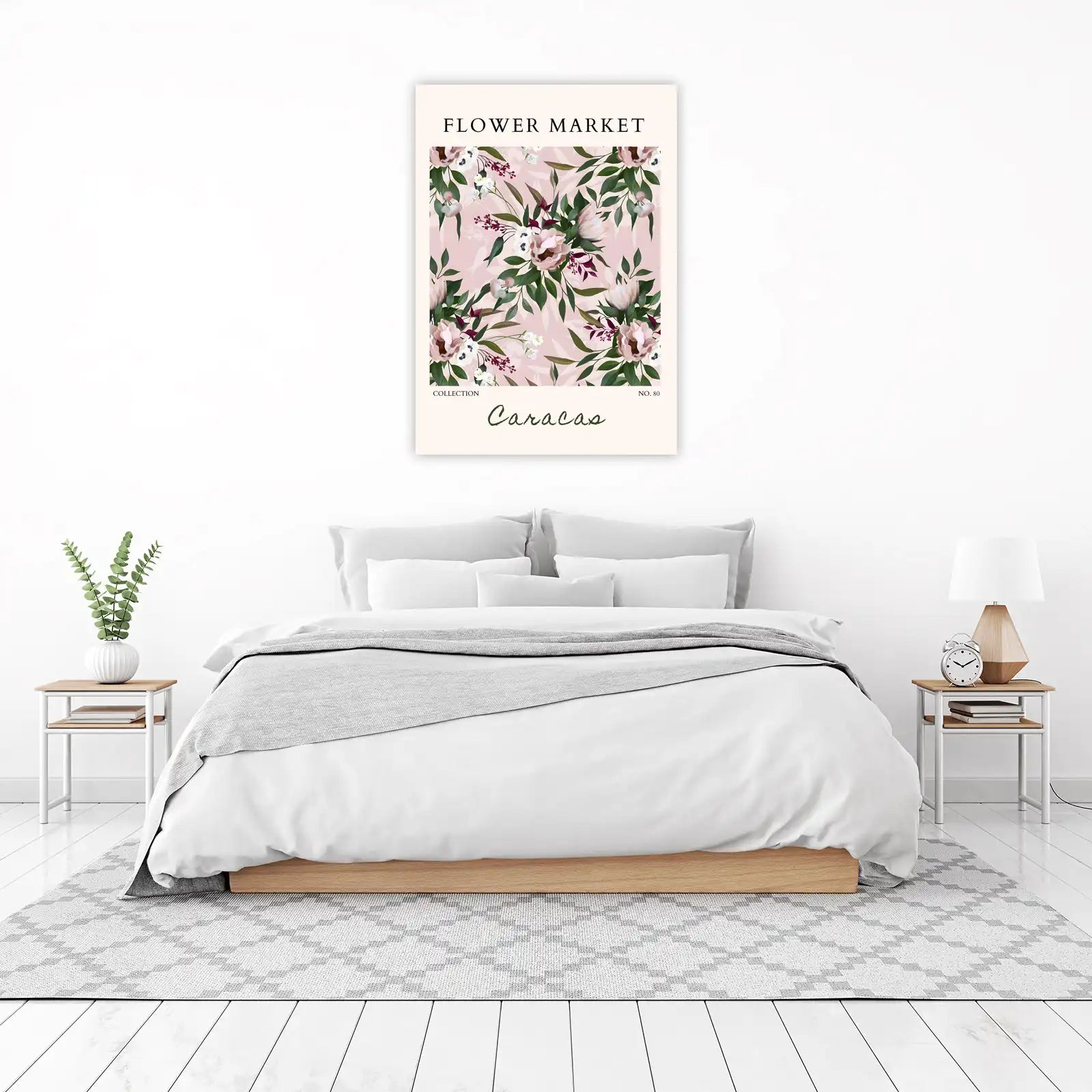 Elegant Floral Garden Wall Art