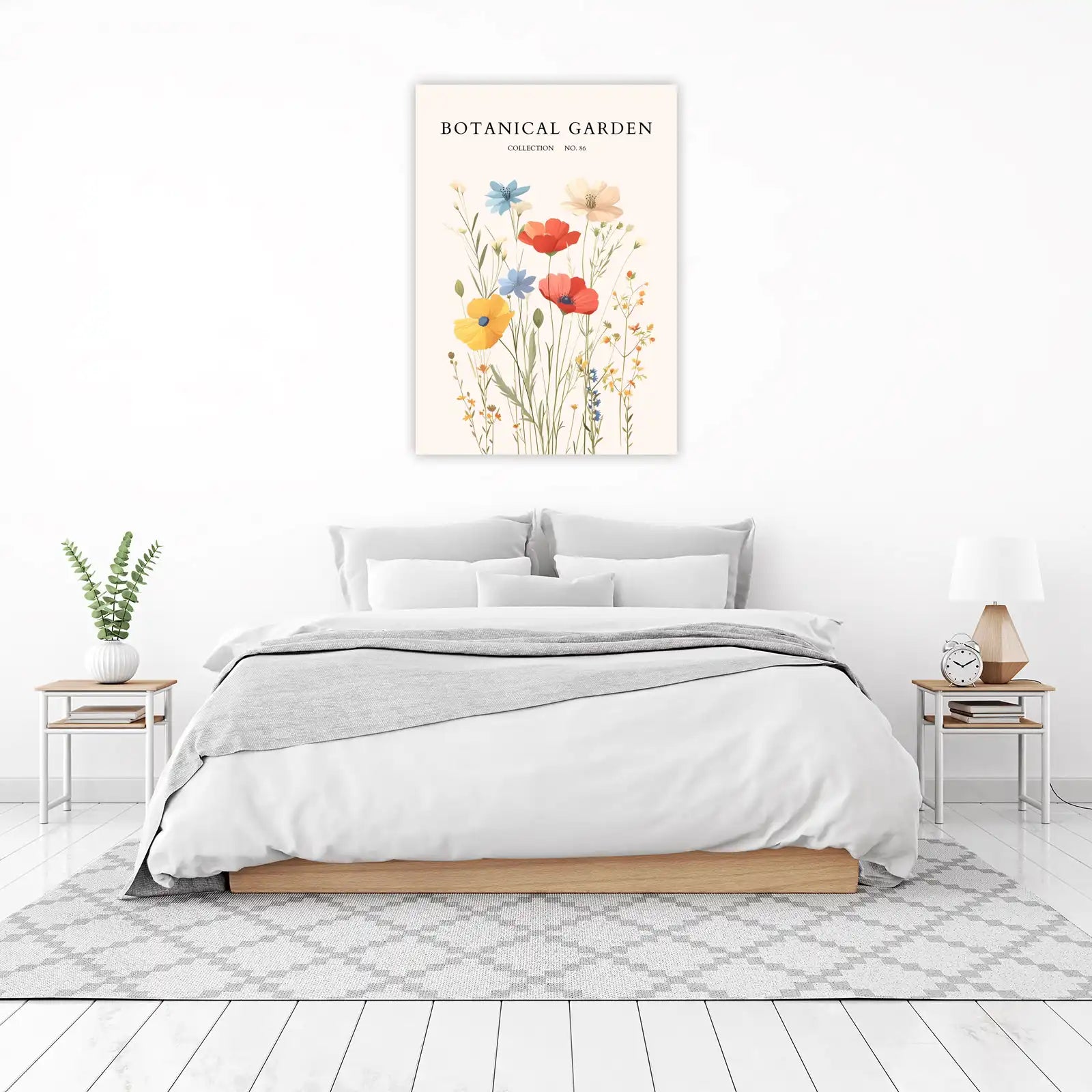 Vibrant Wildflower Meadow Wall Art