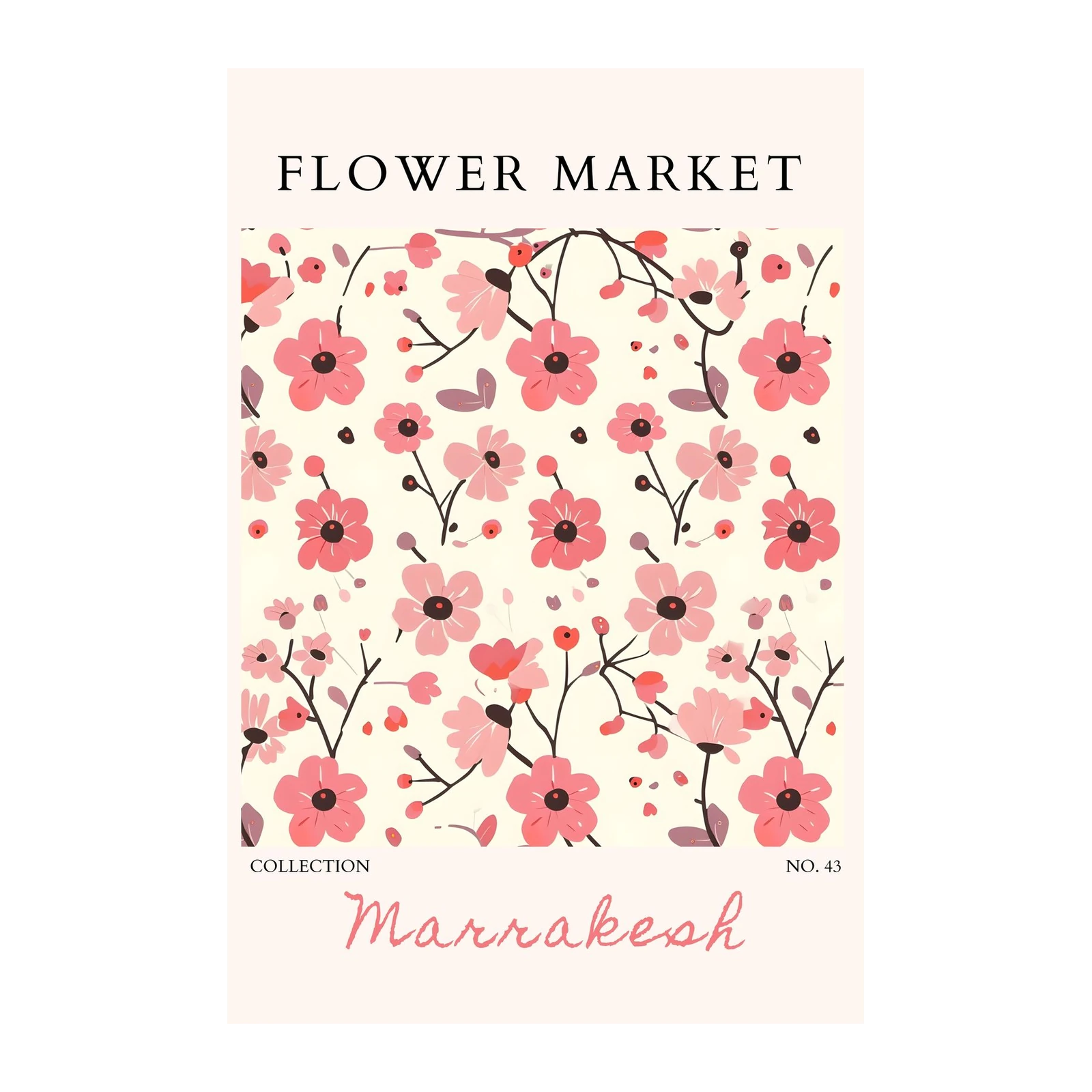 Marrakesh Floral Delight Wall Art