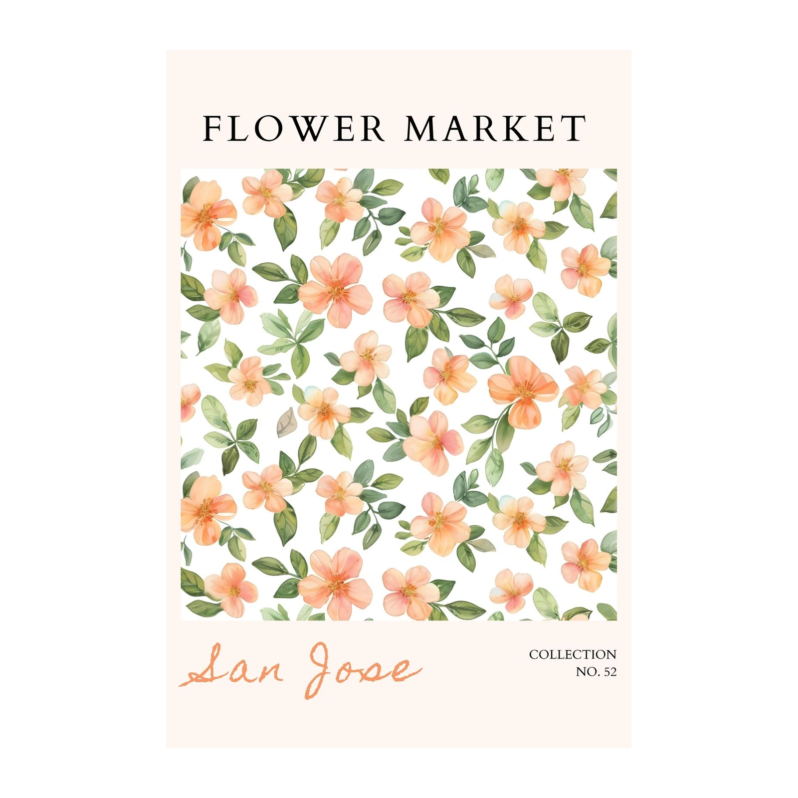 San Jose Floral Delight Wall Art