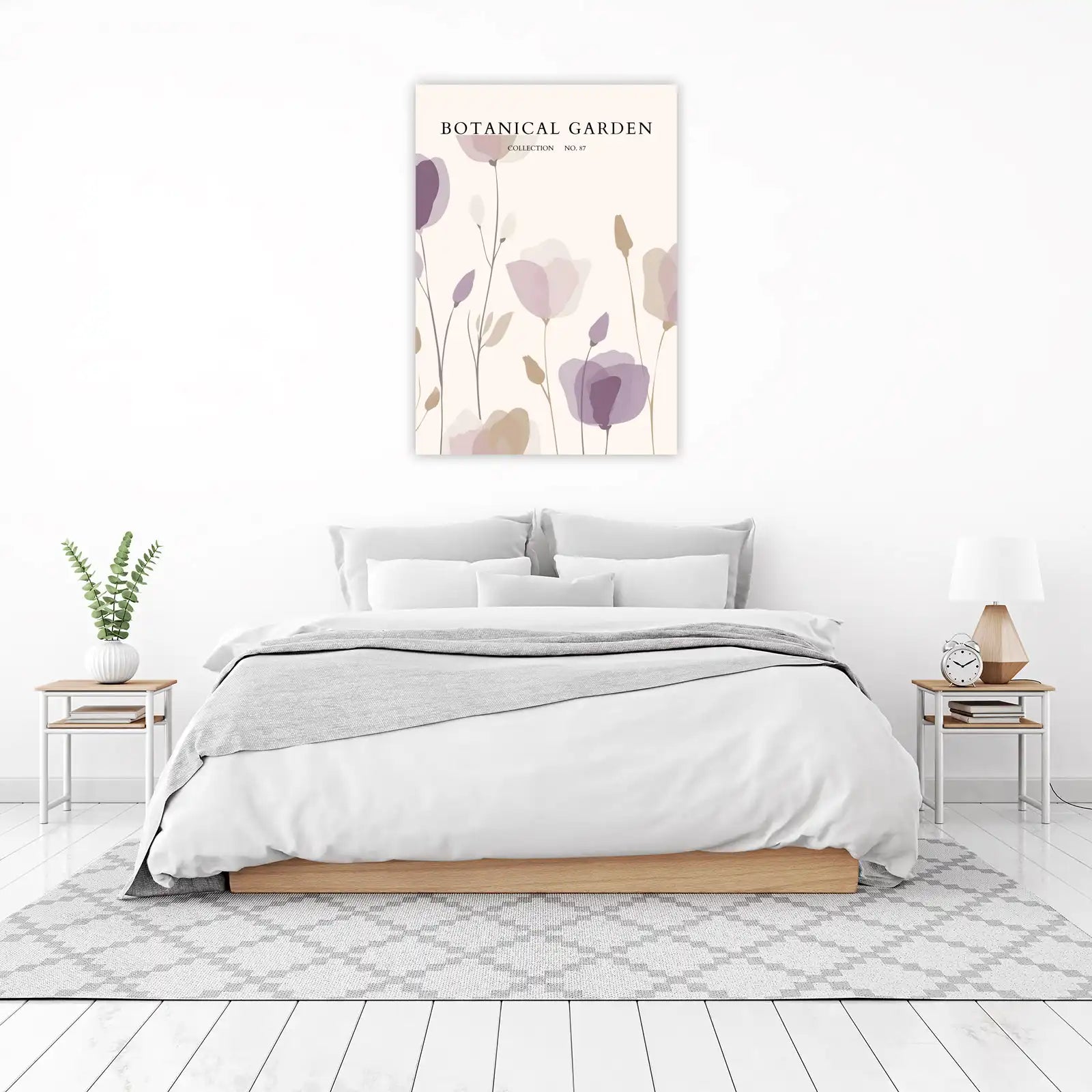 Soft Floral Botanical Garden Wall Art