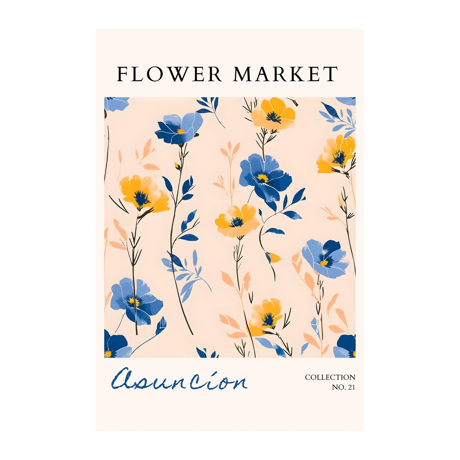 Asuncion Floral Botanical Wall Art