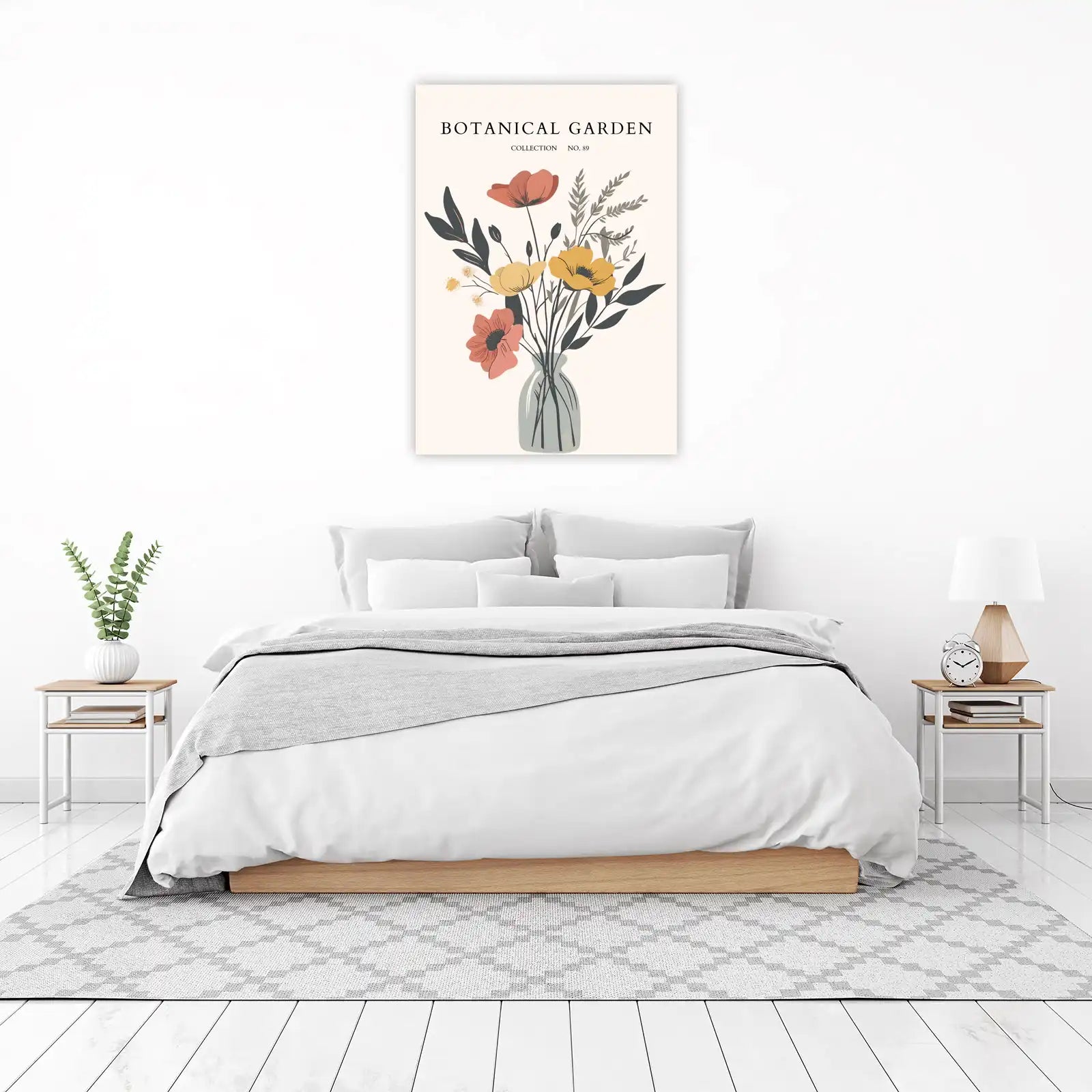 Bohemian Floral Bouquet Wall Art