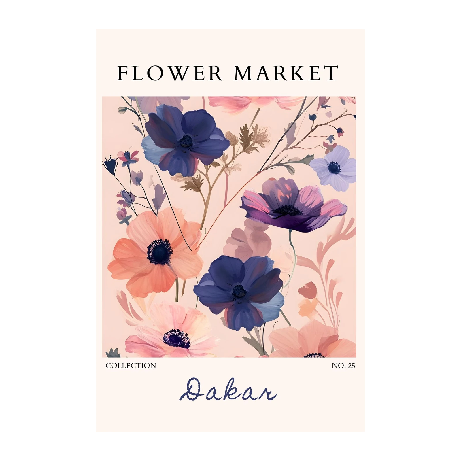 Dakar Floral Dream Wall Art