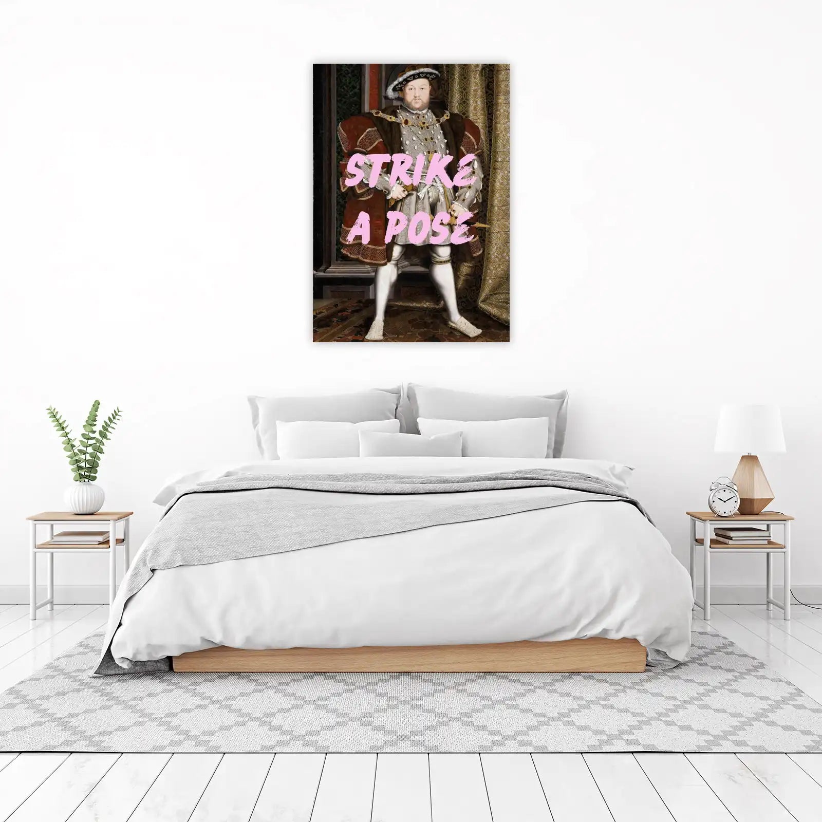 Bold Henry VIII 'Strike A Pose' Wall Art