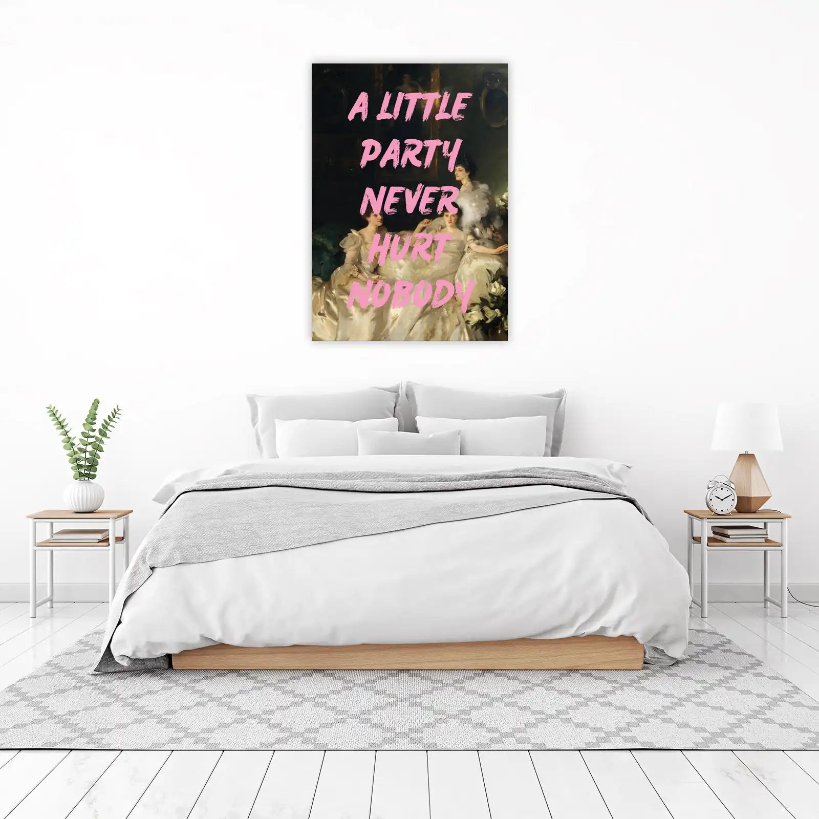 Vintage Glamour 'A Little Party' Wall Art