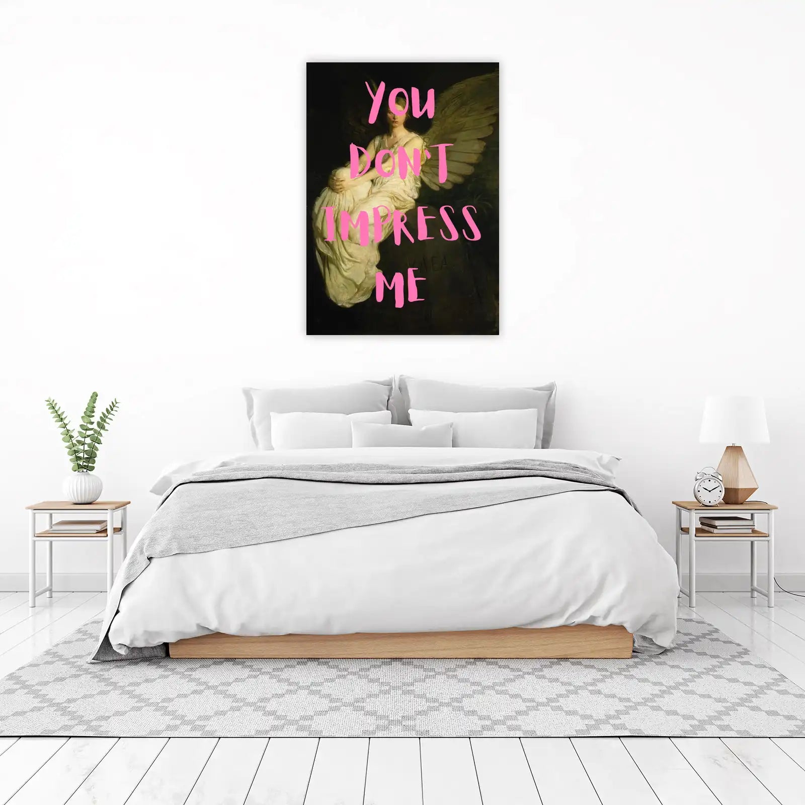 Bold Angel Statement Wall Art