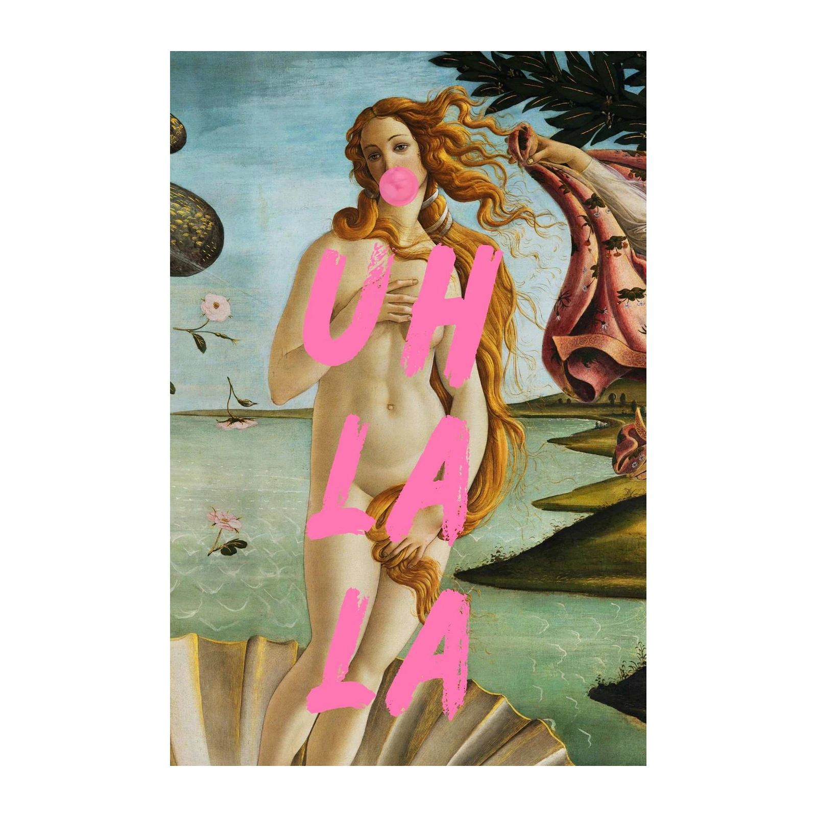 Modern "Uh La La" Venus Wall Art