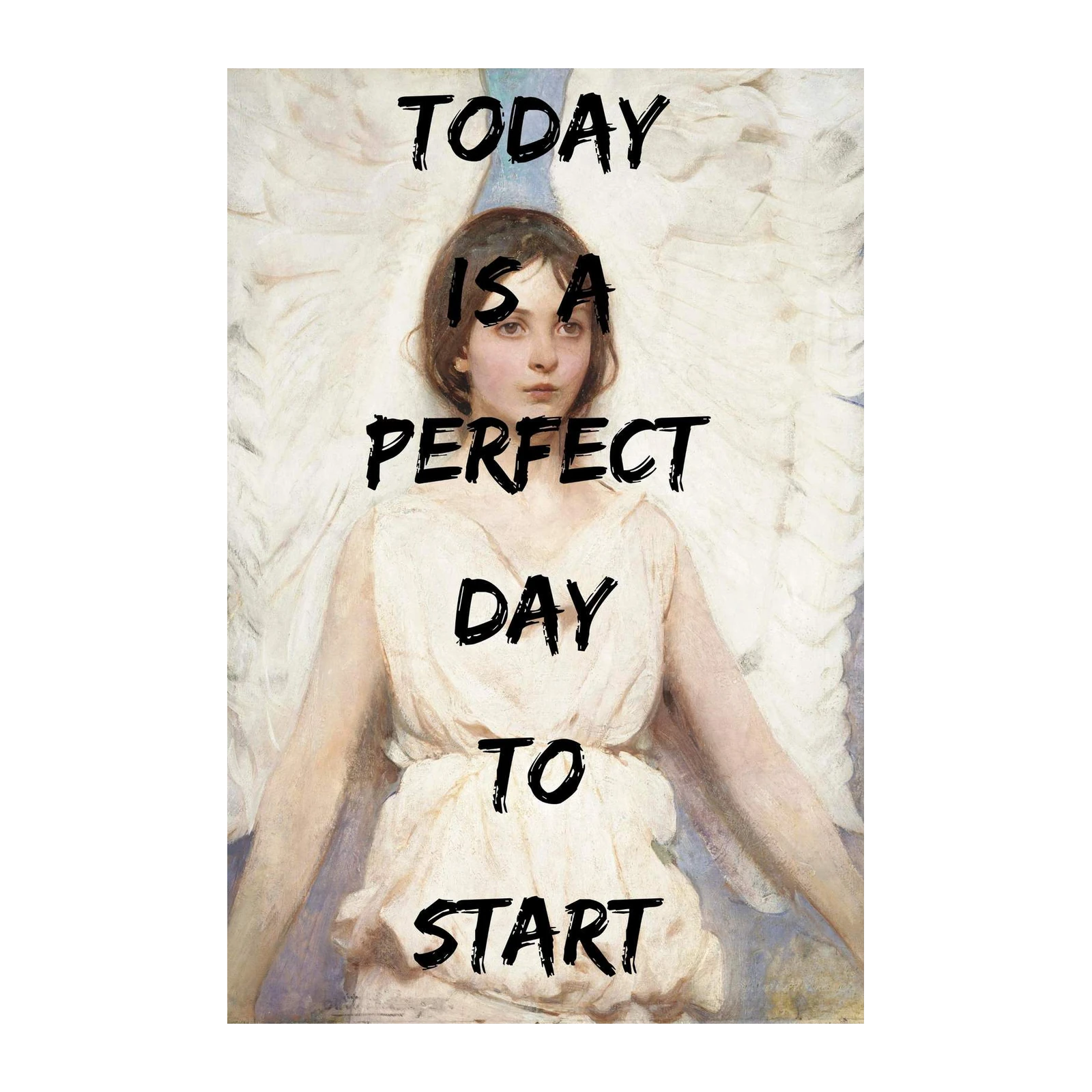Inspirational Angel Quote Wall Art