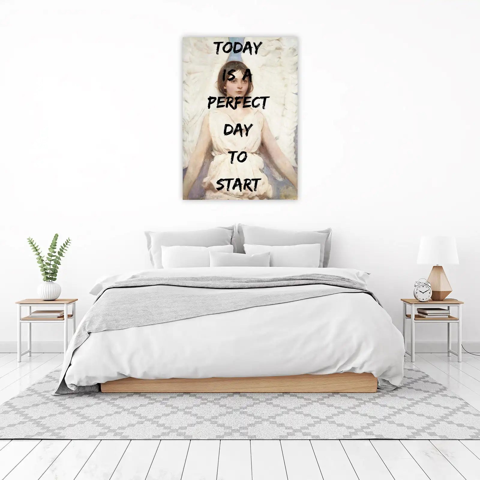 Inspirational Angel Quote Wall Art