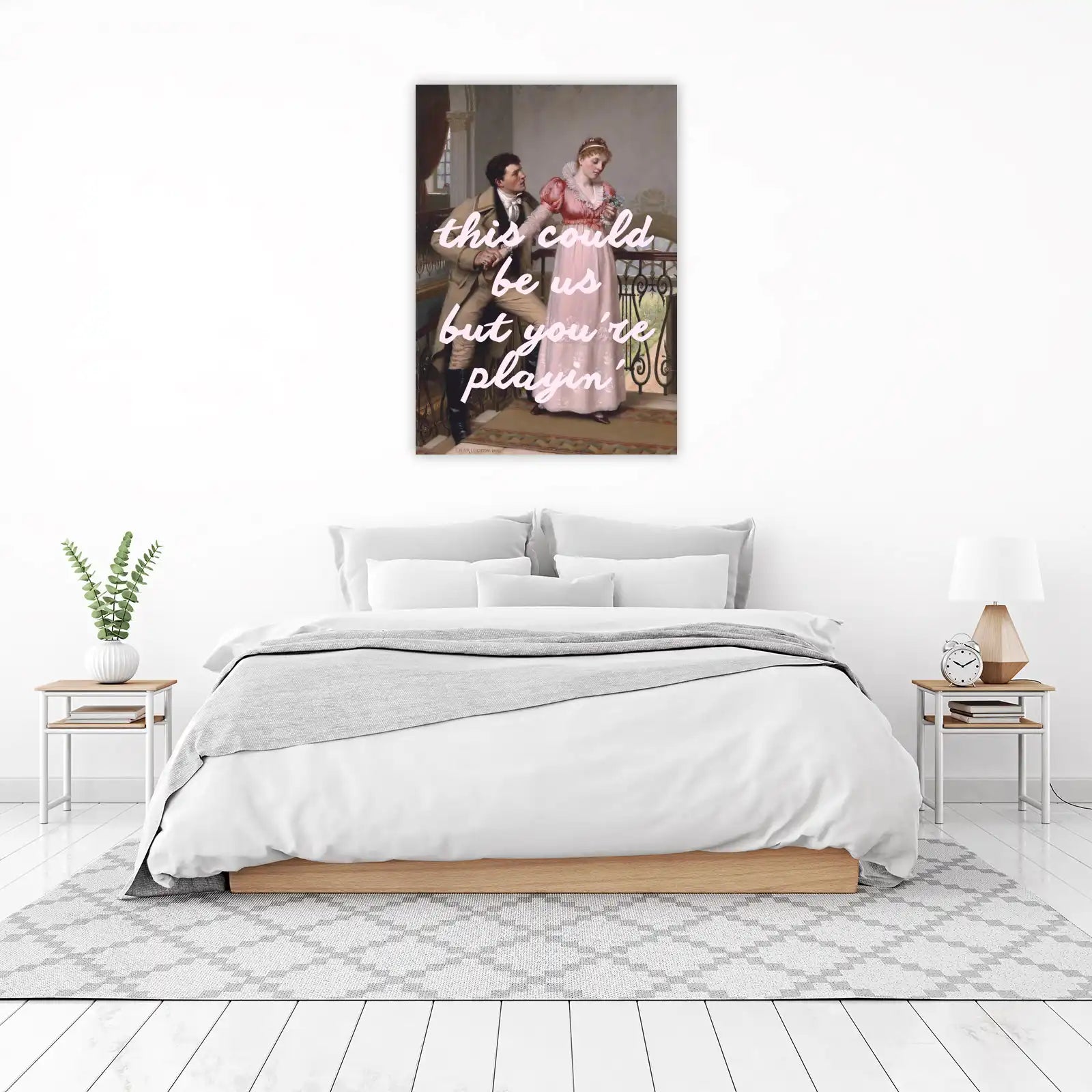 Victorian Romance "This Could Be Us" Wall Art