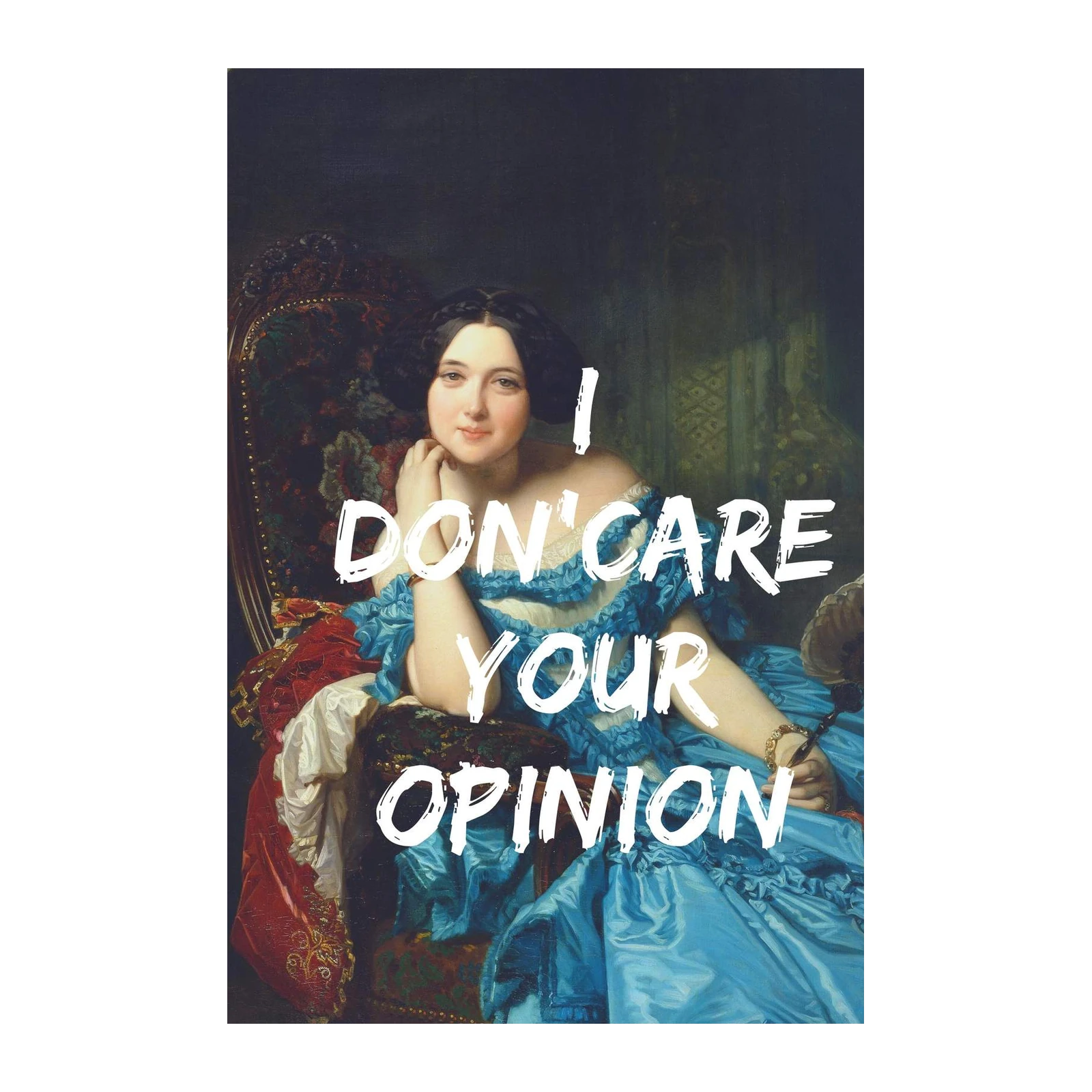 Bold Statement Vintage Portrait Wall Art