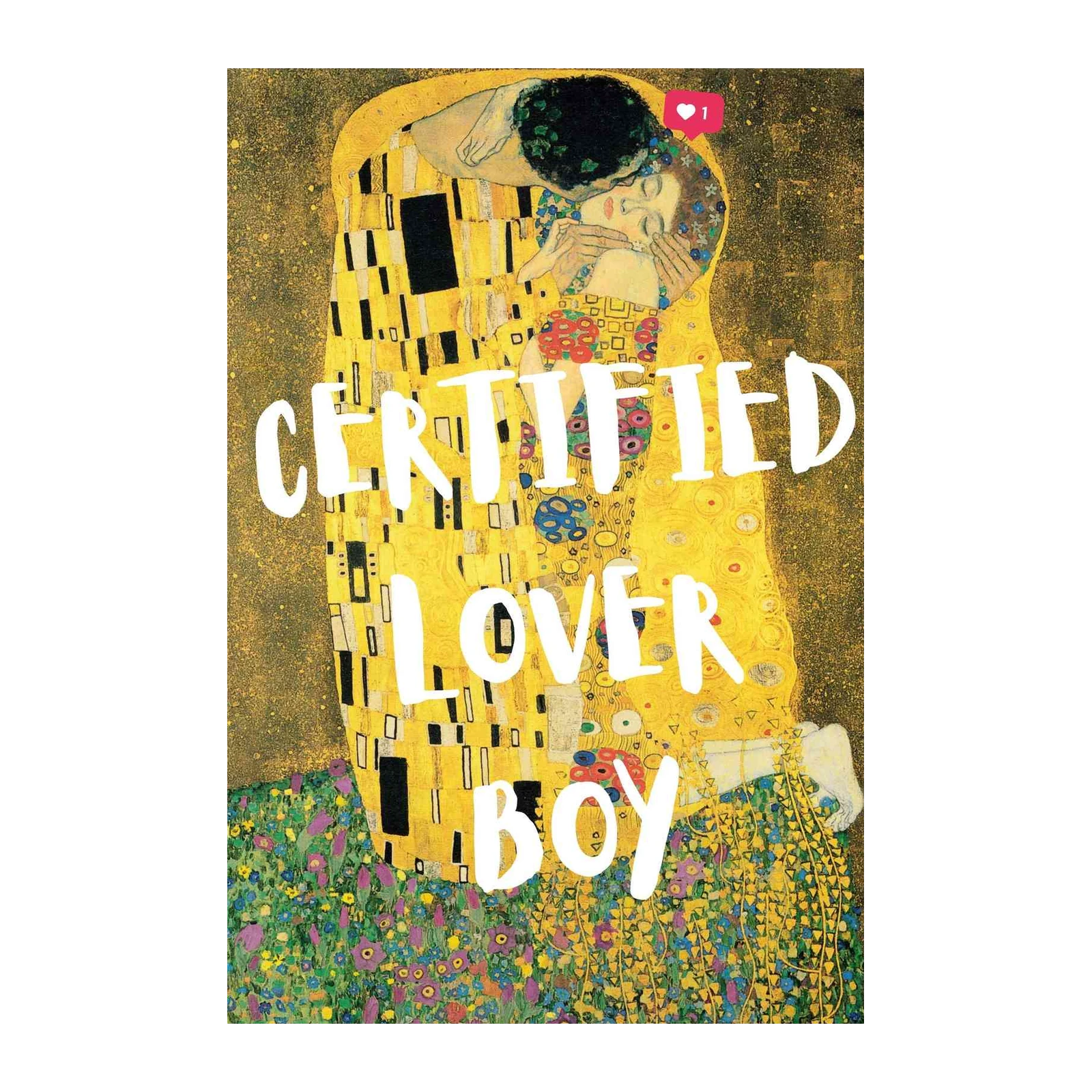 Certified Lover Boy Art Wall Art