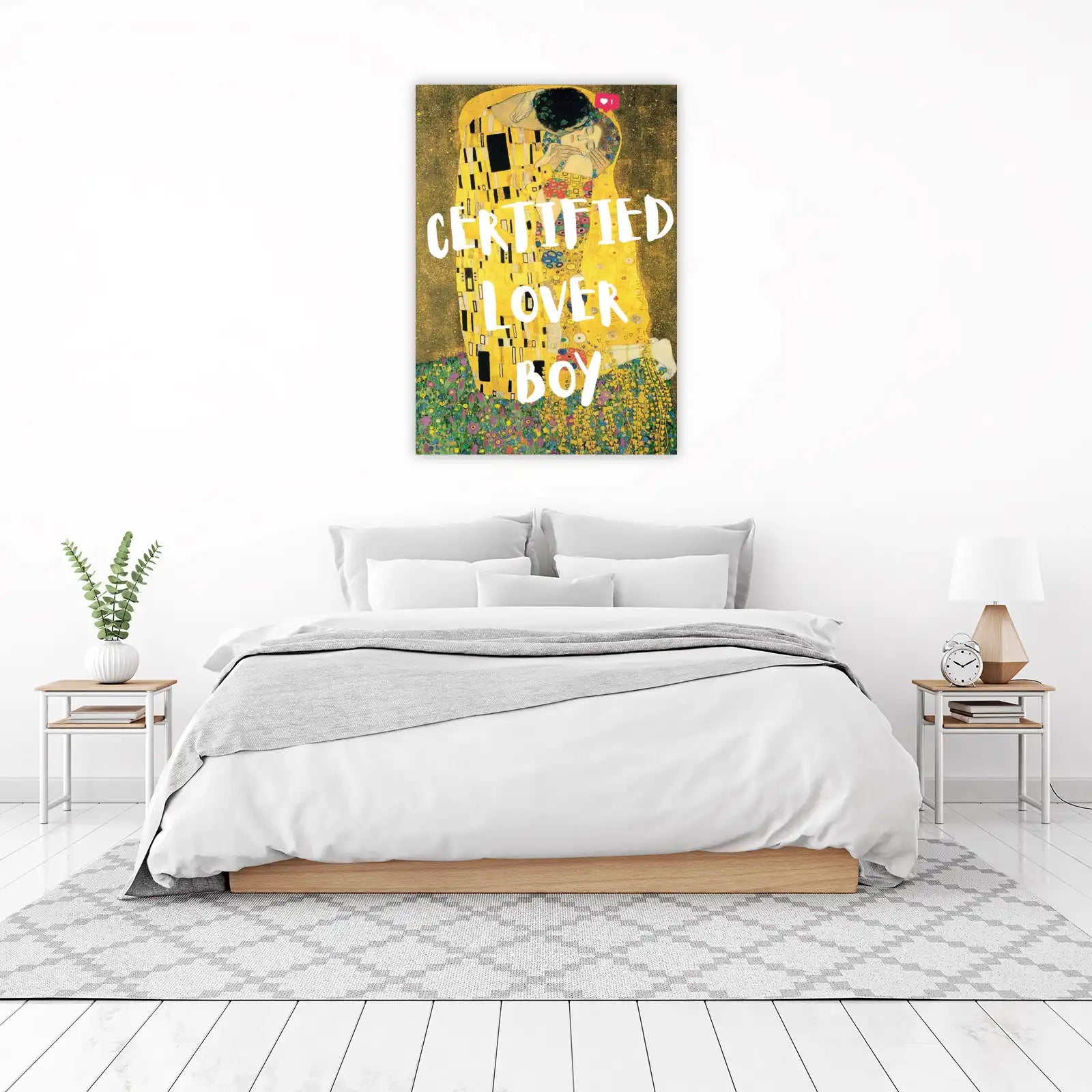 Certified Lover Boy Art Wall Art