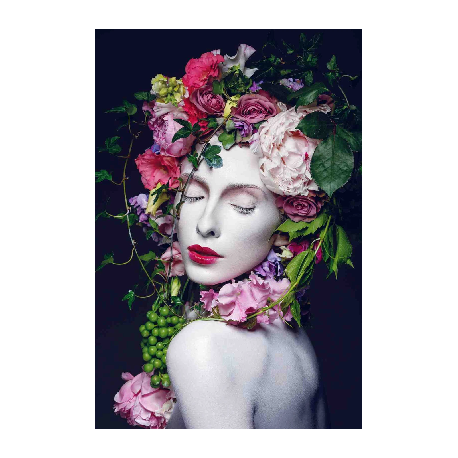 Enchanted Floral Muse Wall Art