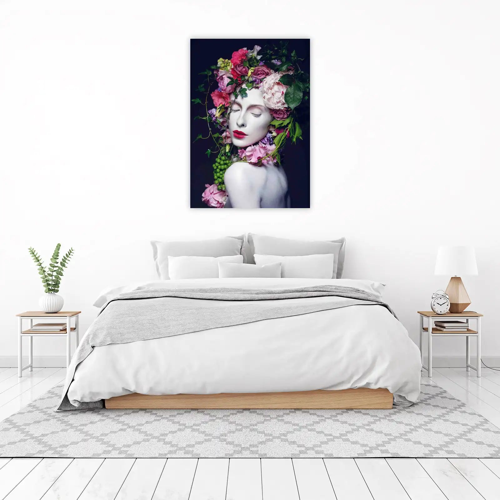 Enchanted Floral Muse Wall Art