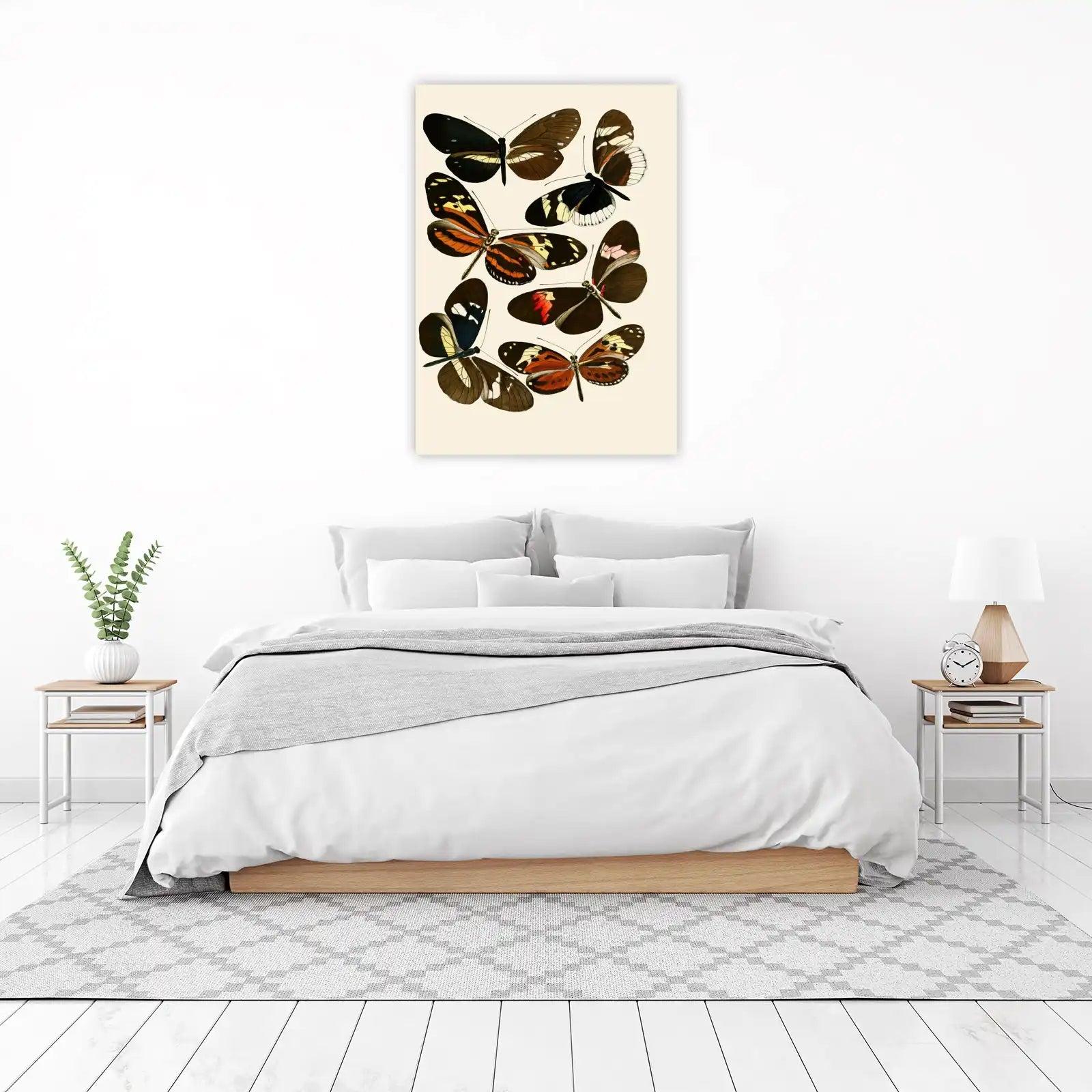 Vintage Butterfly Collection Wall Art