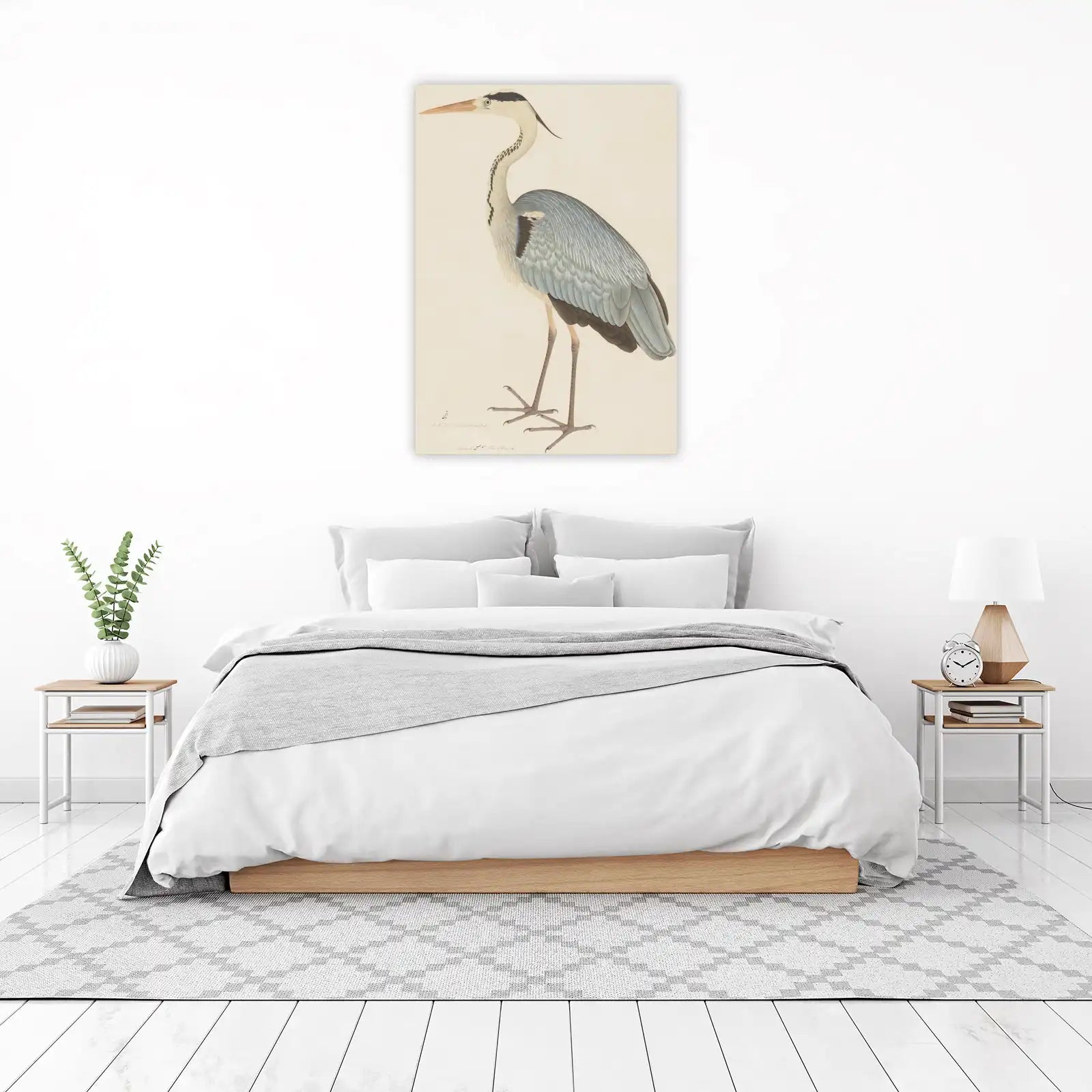 Elegant Heron Fine Art Nature Wall Art