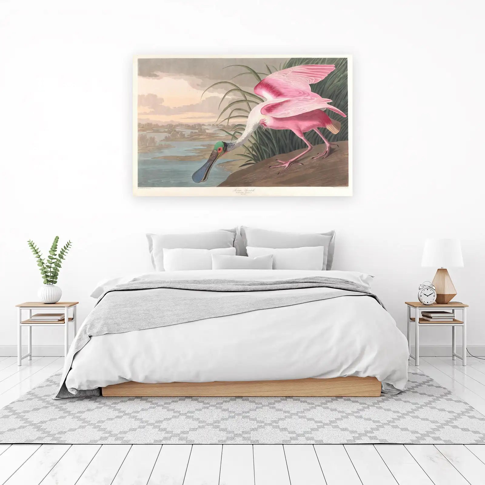Roseate Spoonbill Nature Wall Art Wall Art