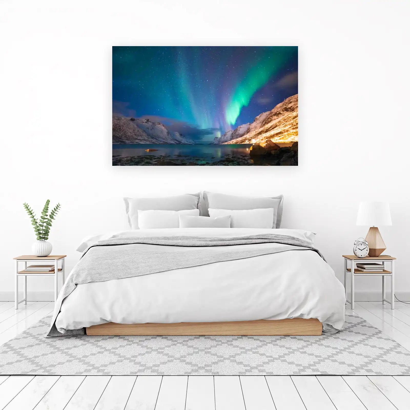 Northern Lights Arctic Serenity Wall Art
