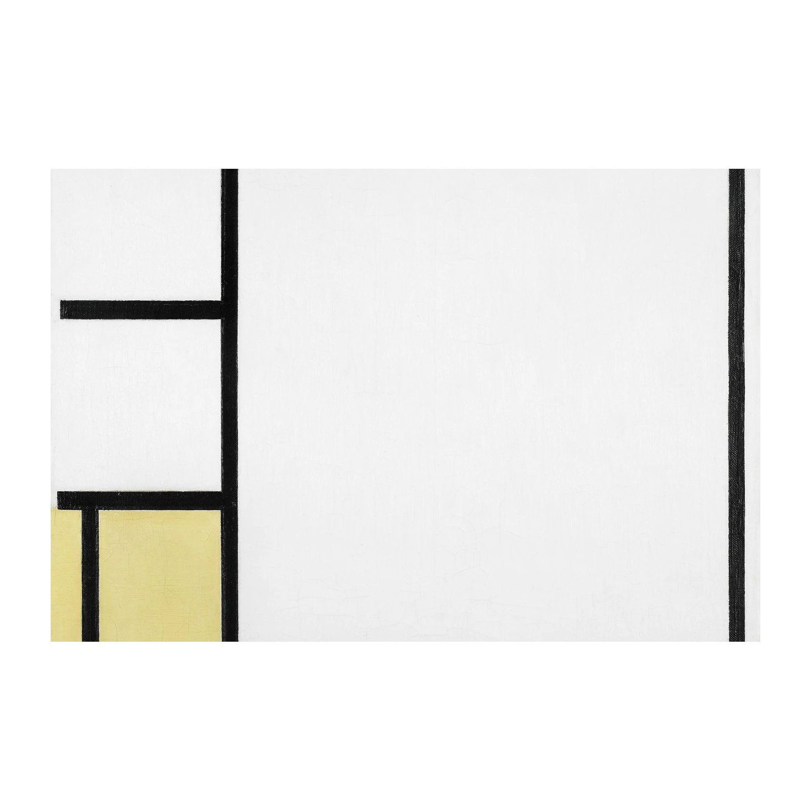 Abstract Geometric Yellow Blue Red Wall Art