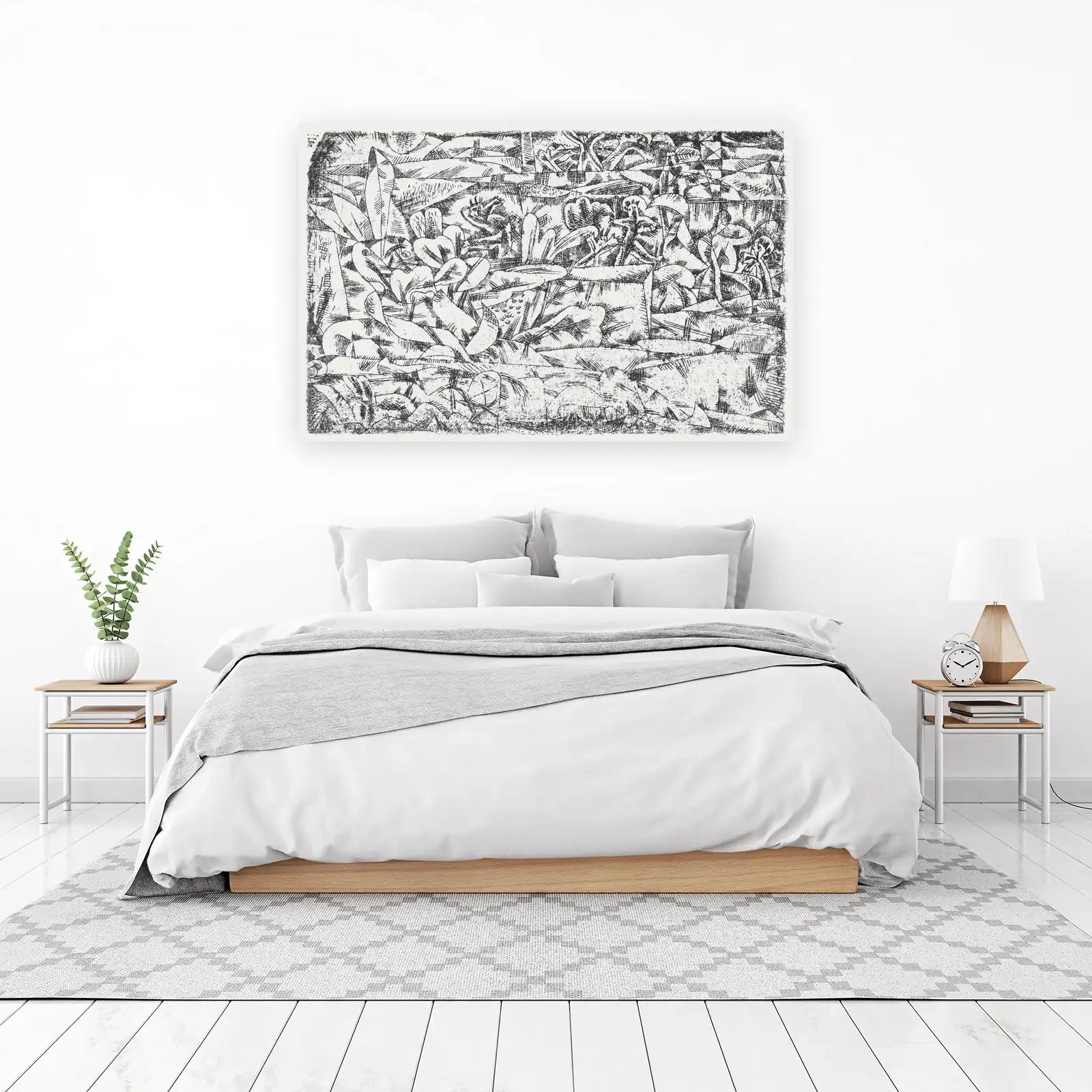 Abstract Botanical Art Wall Art