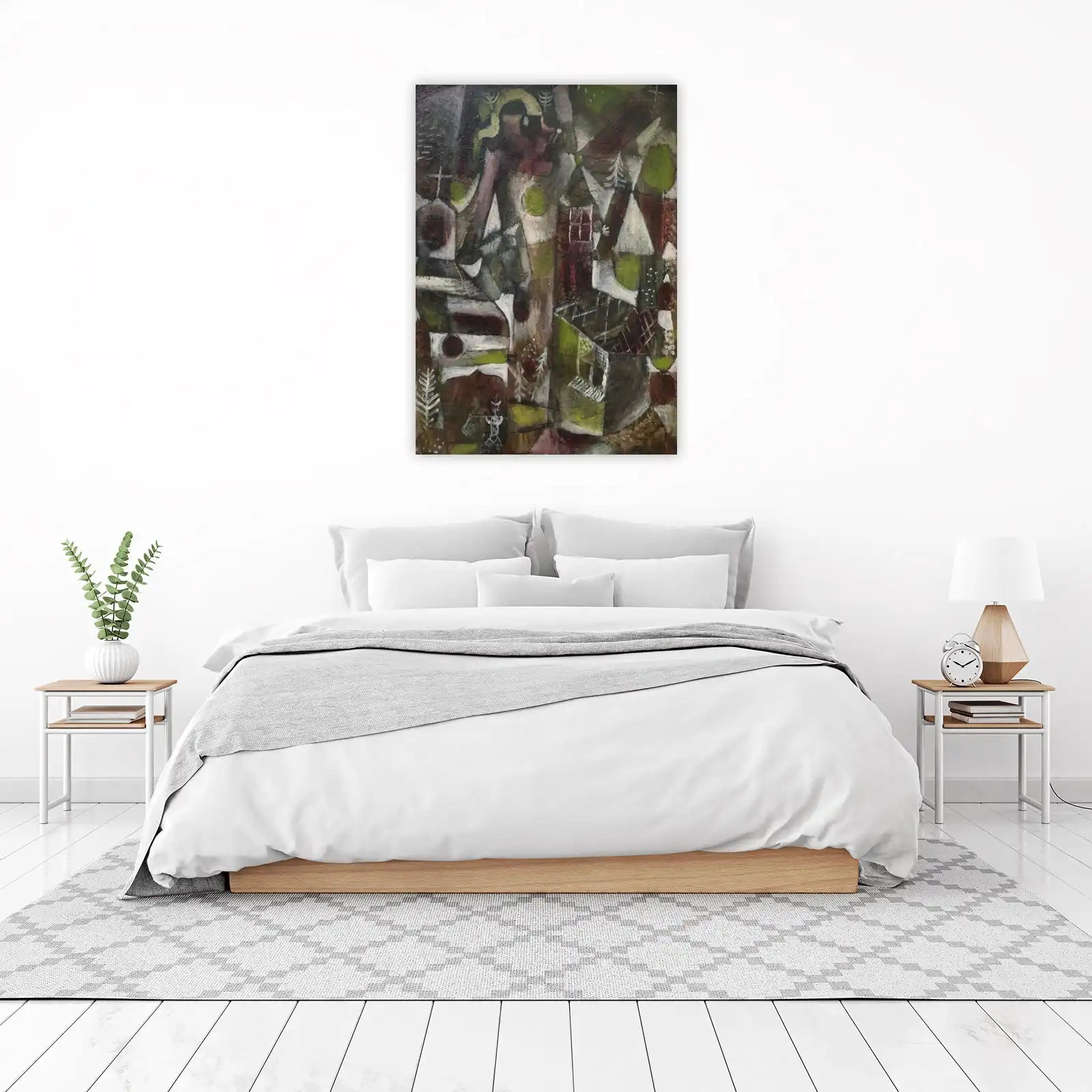 Abstract Architectural Dreamscape Wall Art