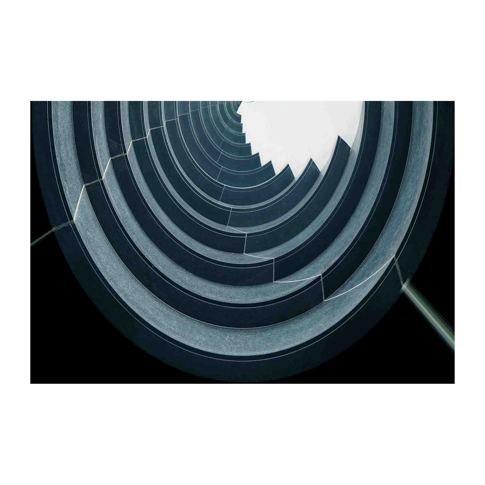 Abstract Circular Architecture Wall Art
