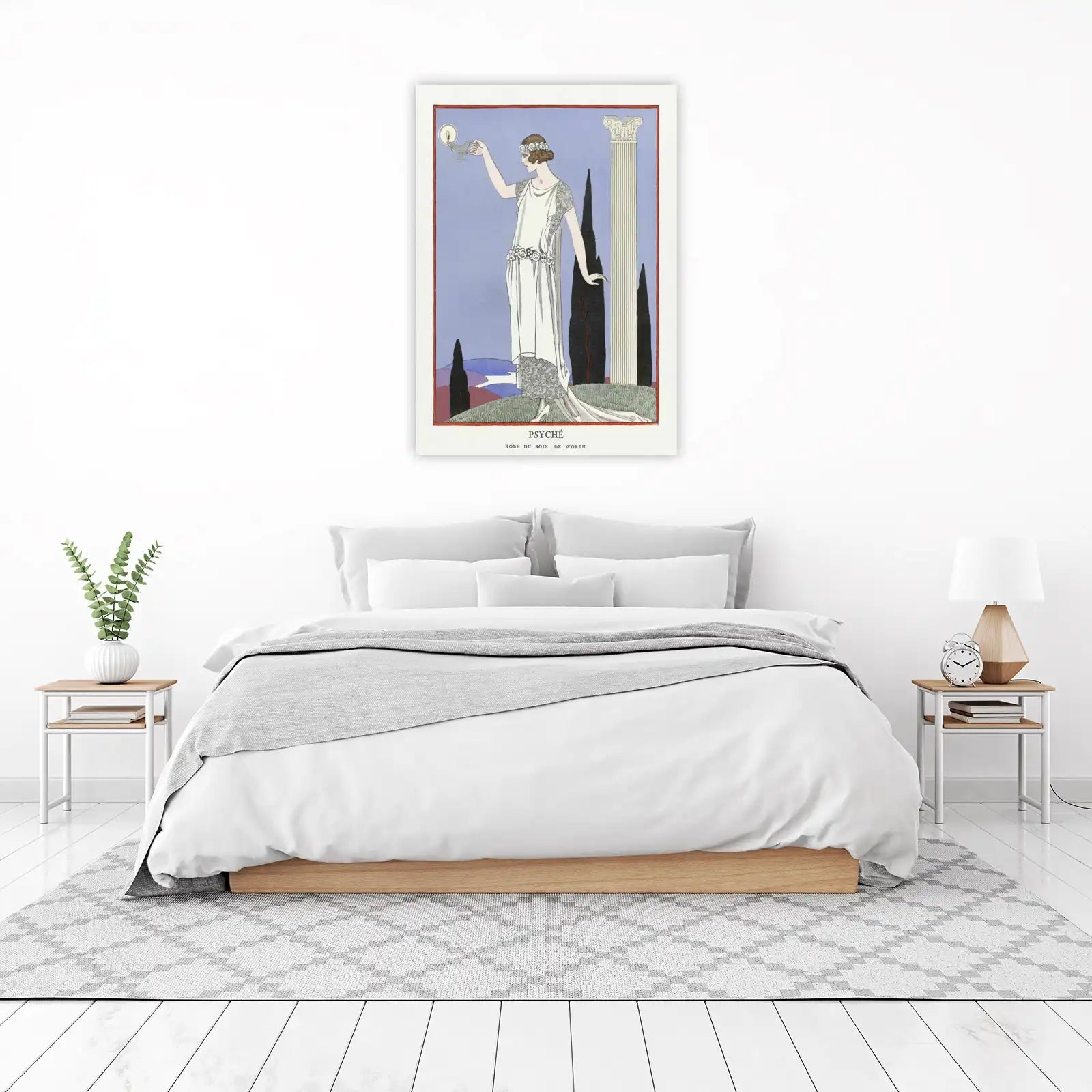 Art Deco Fashion Muse Psyche Wall Art