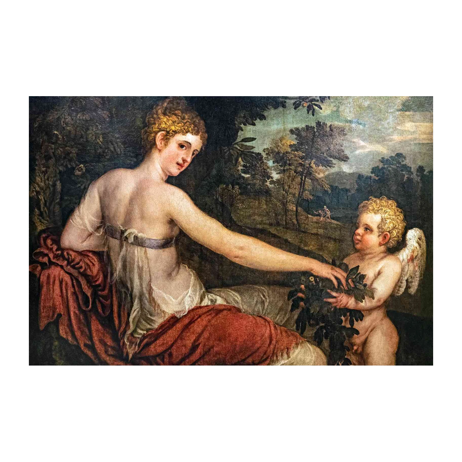 Venus & Cupid Renaissance Artwork Wall Art