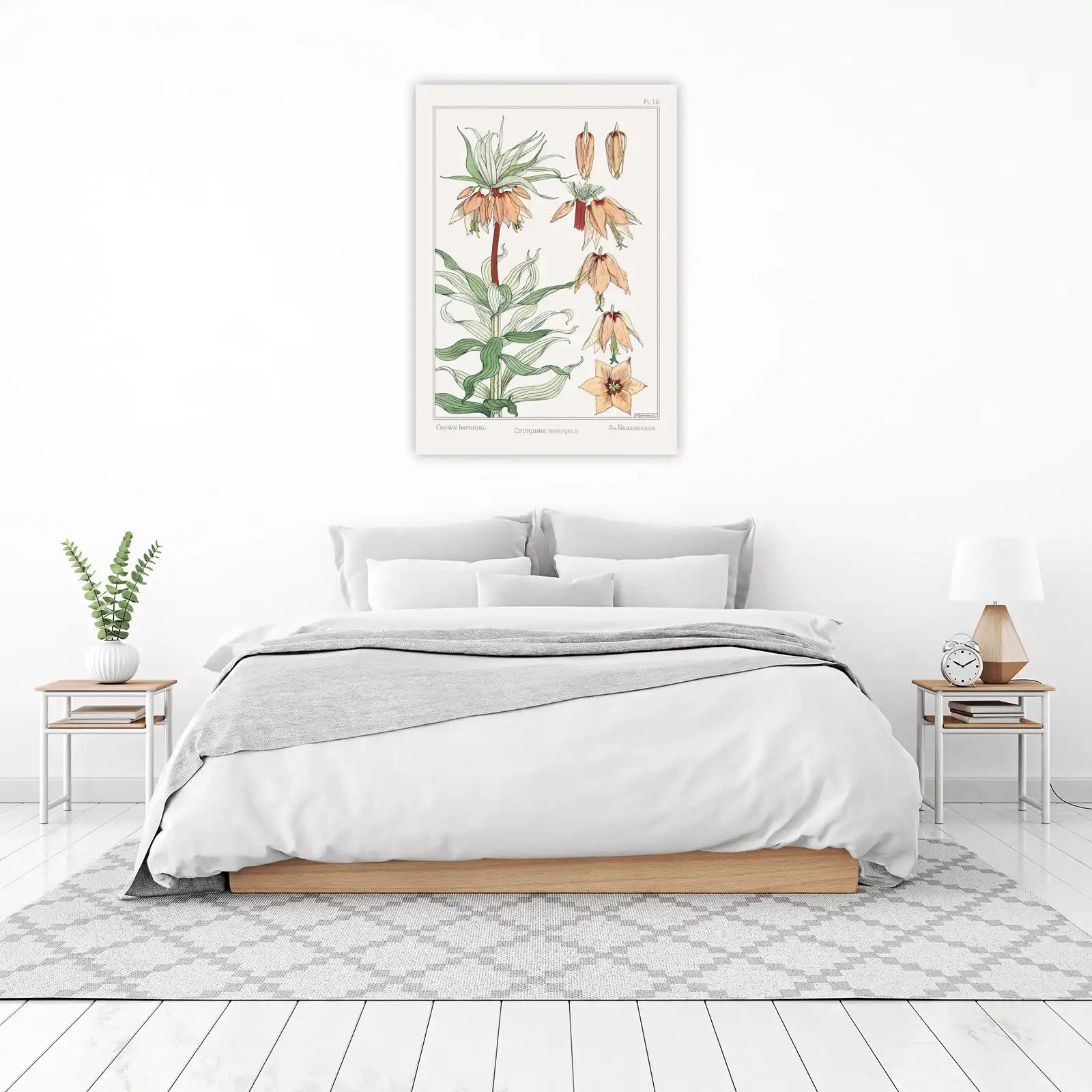 Crown Imperial Botanical Art Wall Art