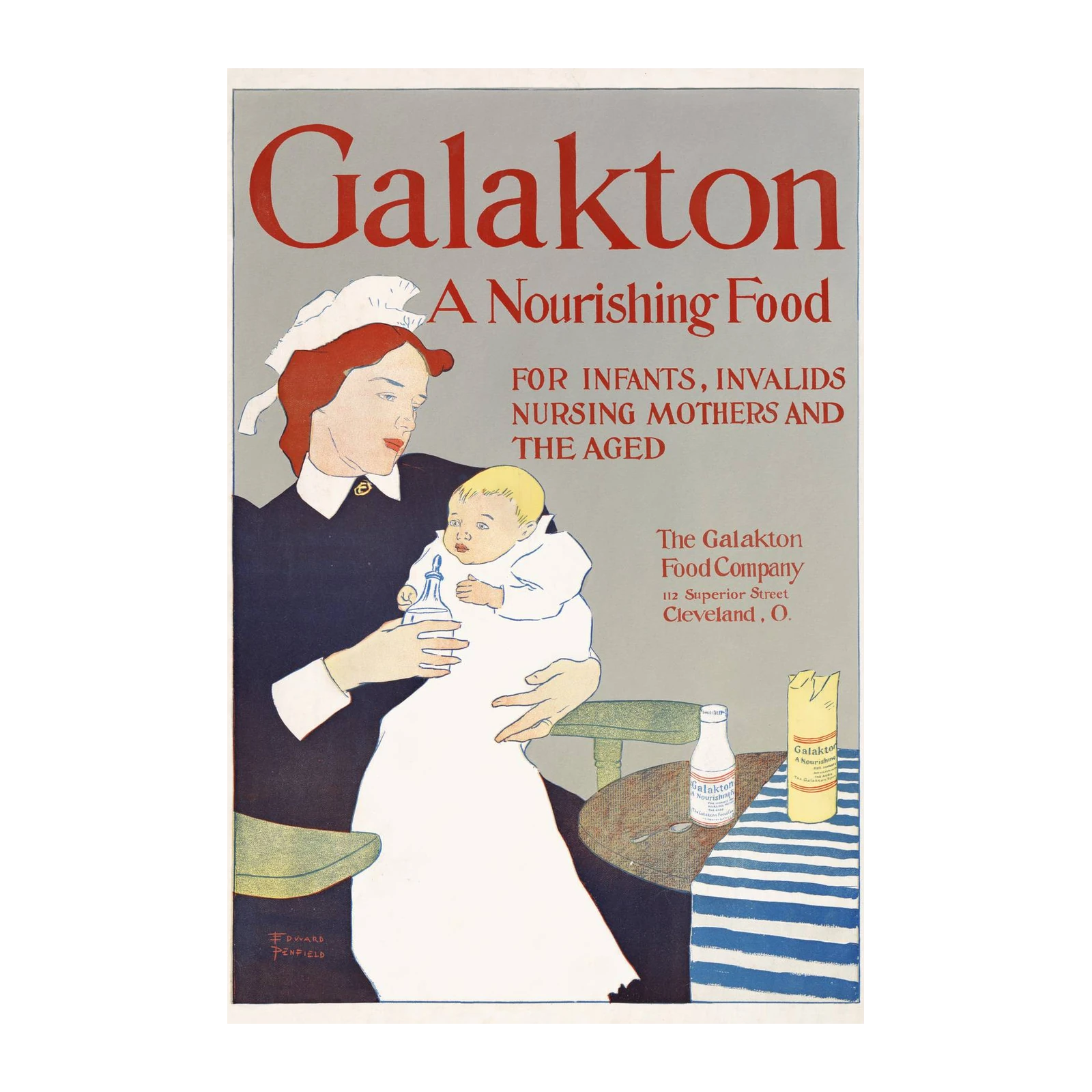Vintage Galakton Nourishing Food Wall Art