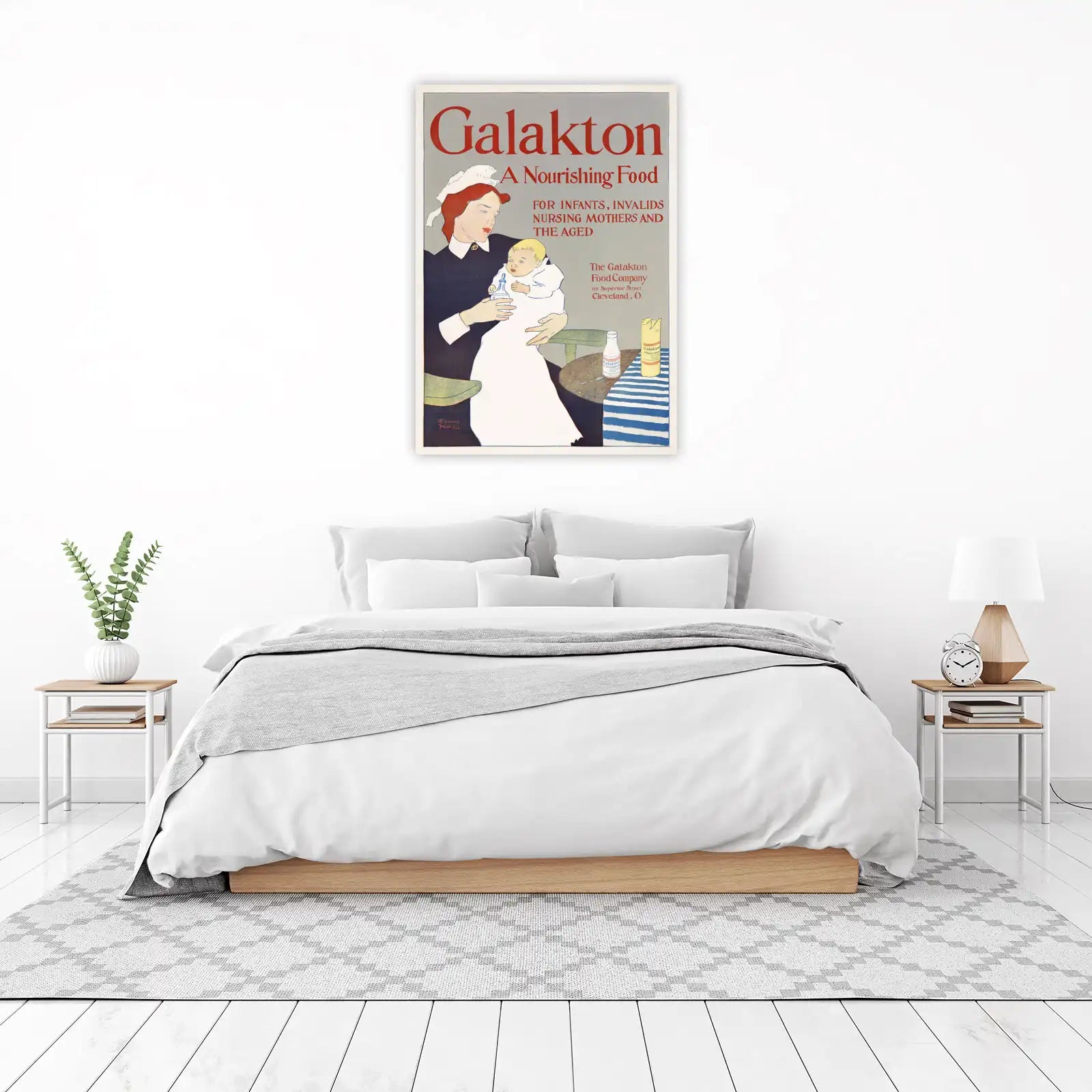 Vintage Galakton Nourishing Food Wall Art