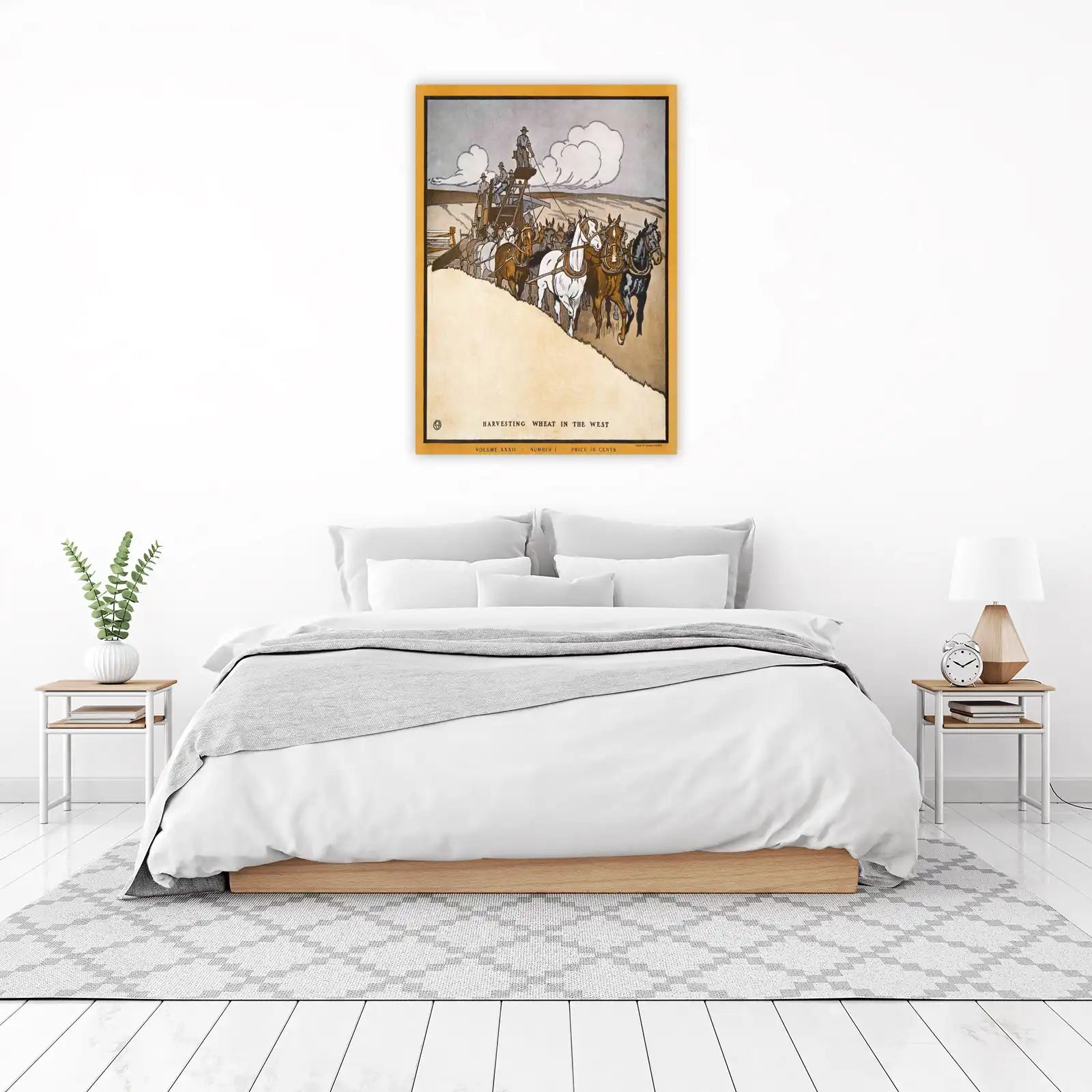 Vintage Western Harvest Wall Art
