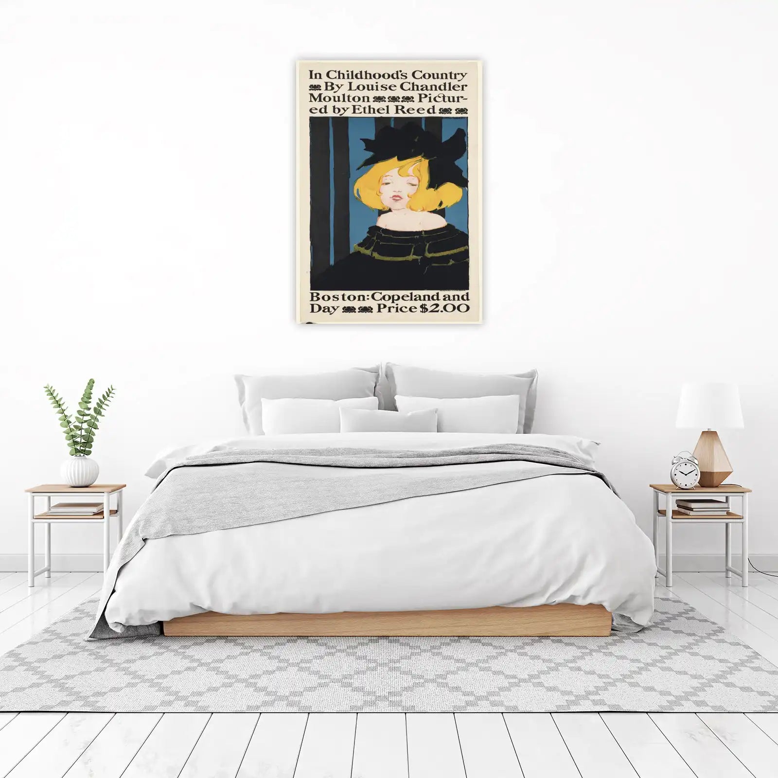 Childhood Country Ethel Reed Art Nouveau Wall Art