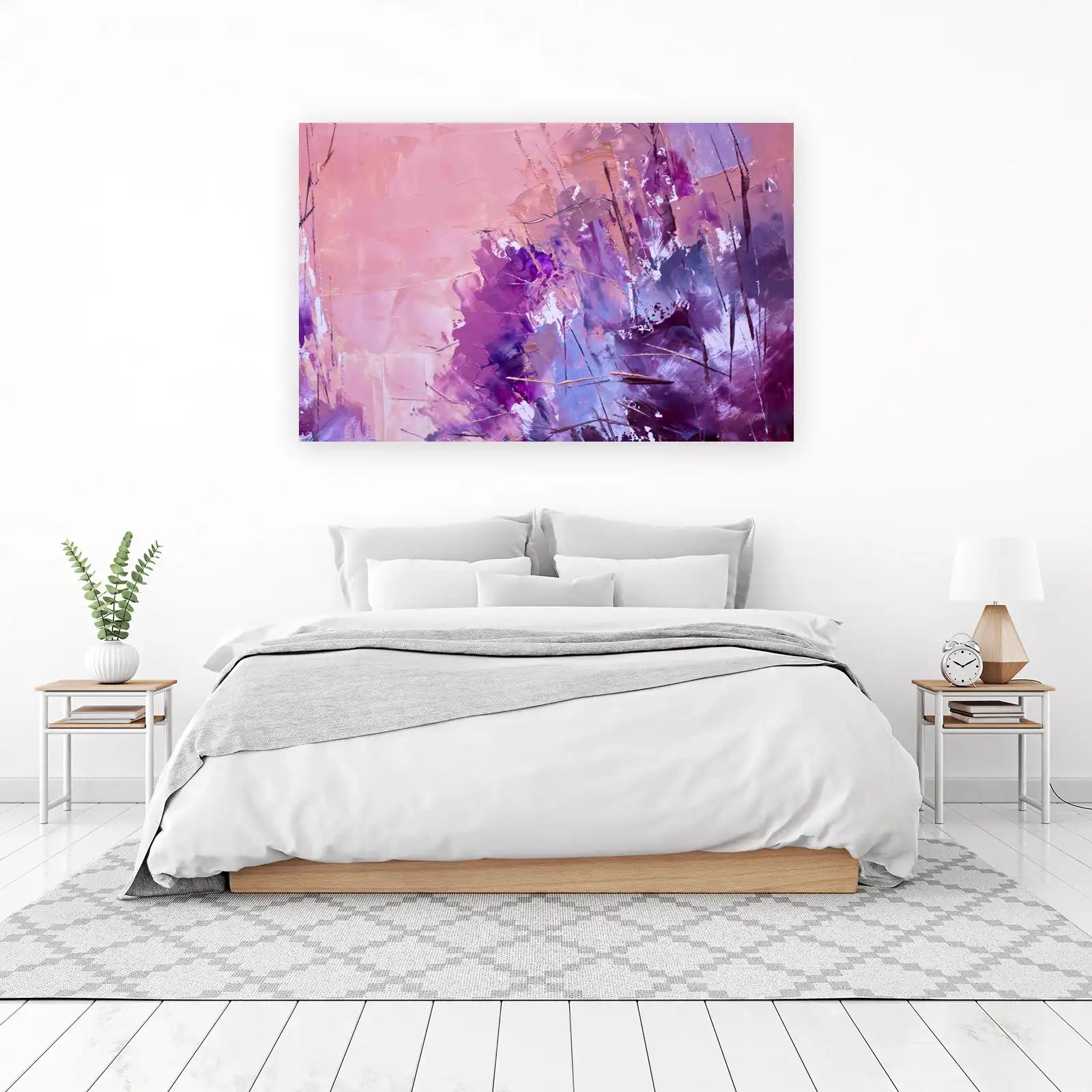 Abstract Floral Wall Art Wall Art